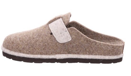 Rohde Pantoffels MERAN pantoffel, klomp, instapper met klittenbandriem