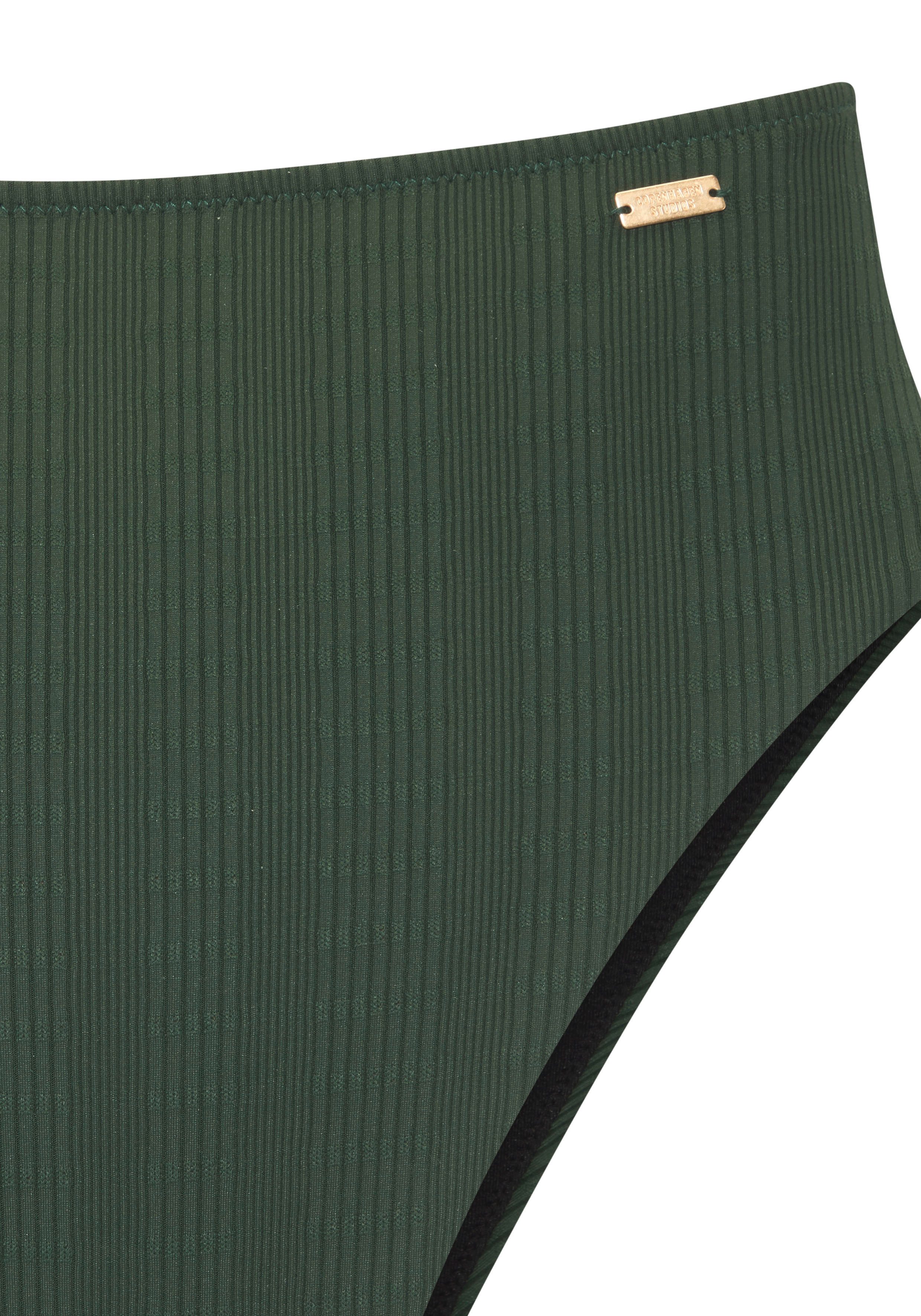 Copenhagen Studios Highwaist-bikinibroekje Nela met hogere beenlijn