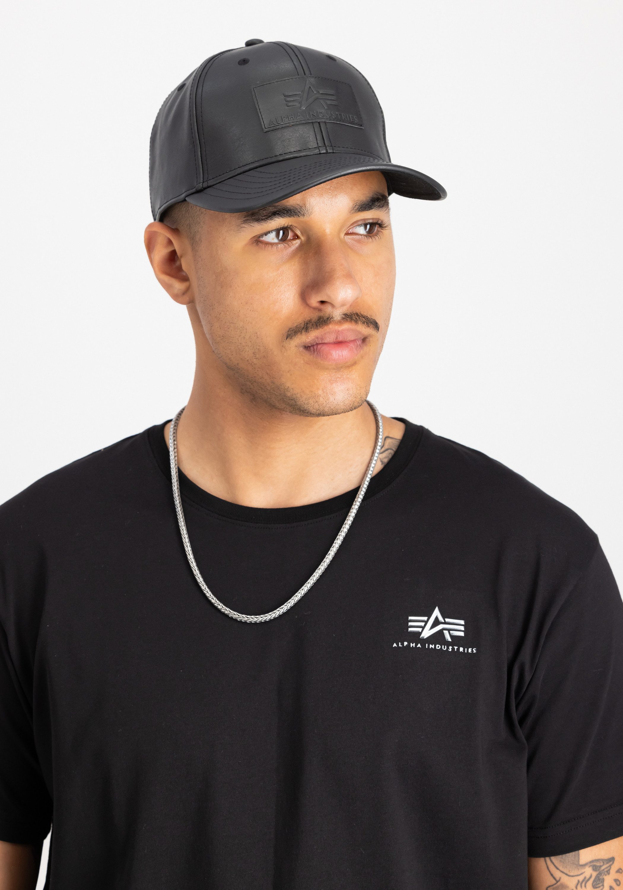 Alpha Industries Truckerpet Accessoires Headwear PU Logo Cap