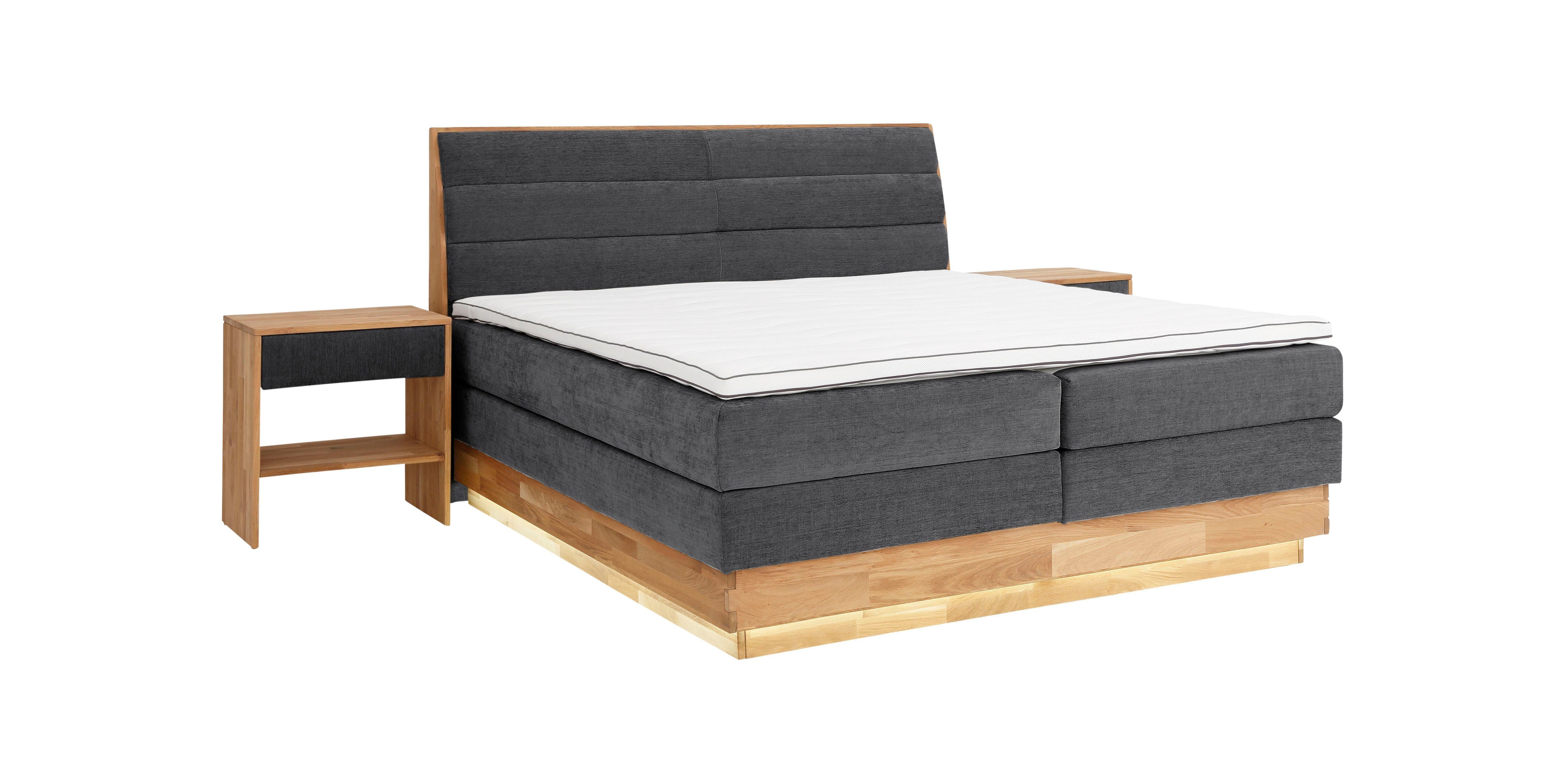 OTTO products Boxspring Ledverlichting, met gecertificeerde, gerecyclede overtrekstoffen