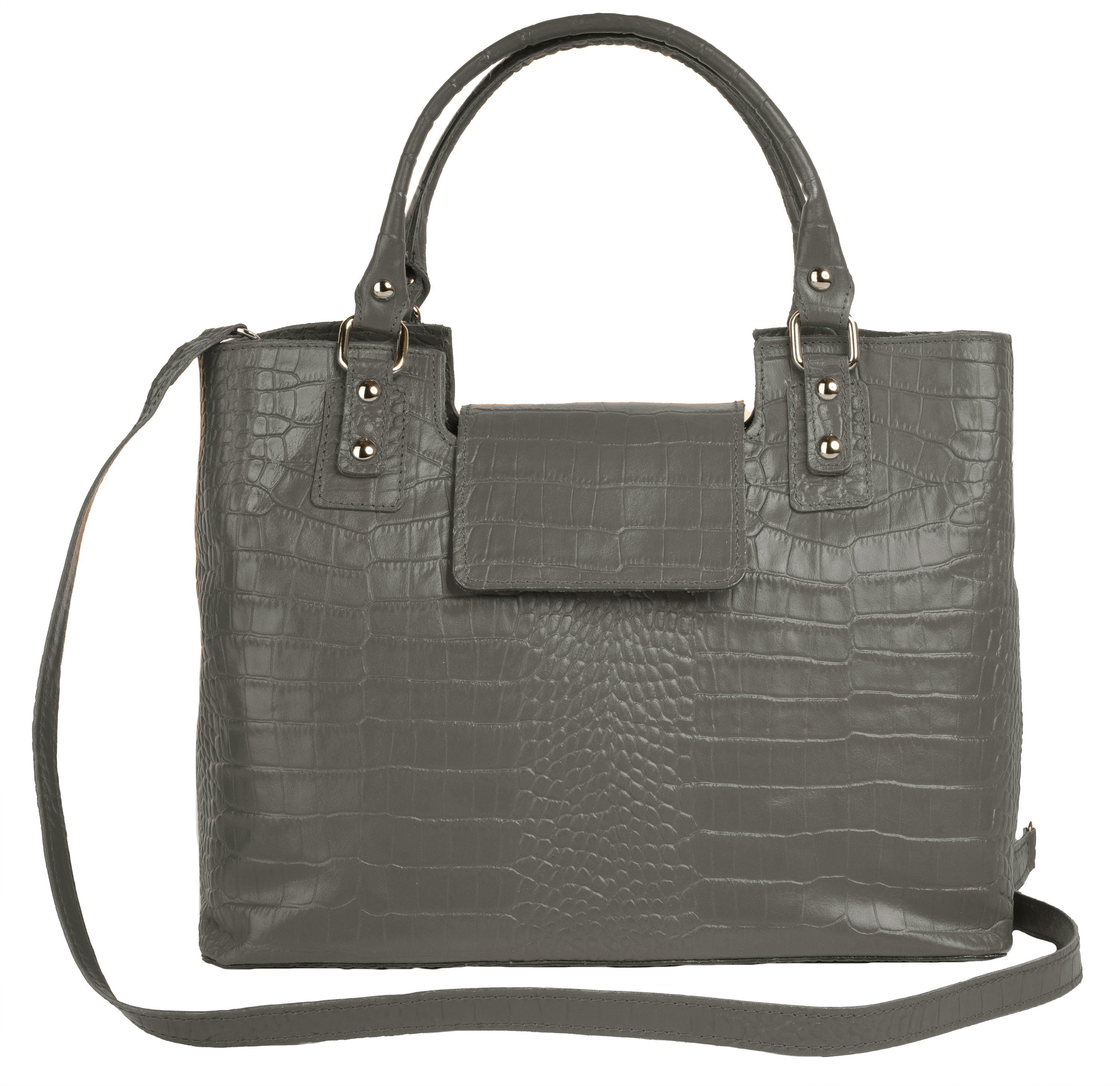 Cluty Tas echt leer, made in italy