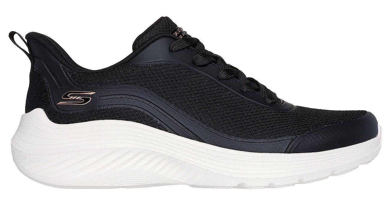 Skechers Sneakers BOBS SQUAD WAVES-STILL WADING trainingsschoenen, vrijetijdsschoen met stretch-veters voor instappen
