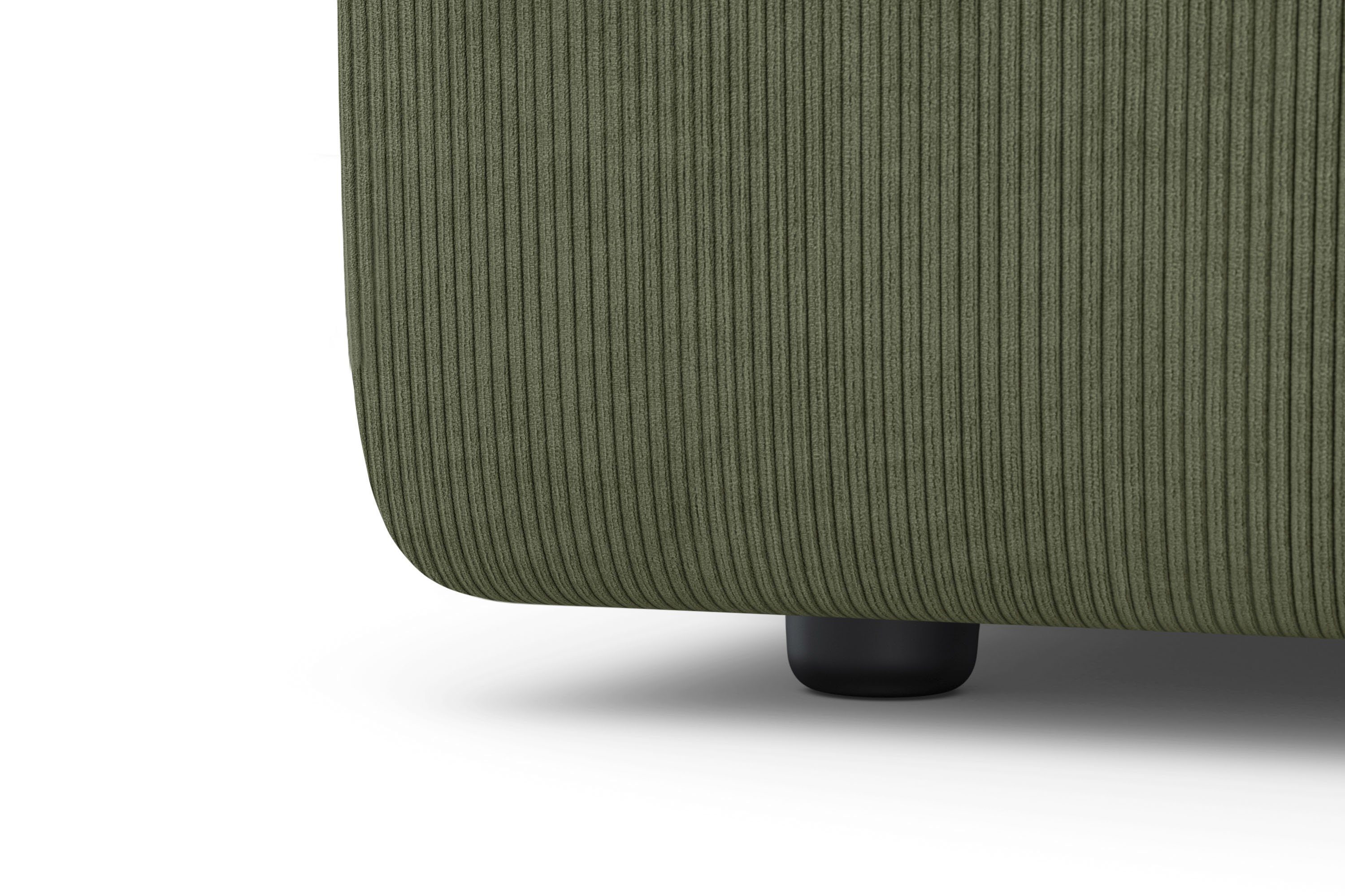 RAUM.ID Bank-hoekelement Merid, sofa-element, afmetingen B/D/H: 97/97/46 cm als module of apart te gebruiken, voor individuele samenstelling