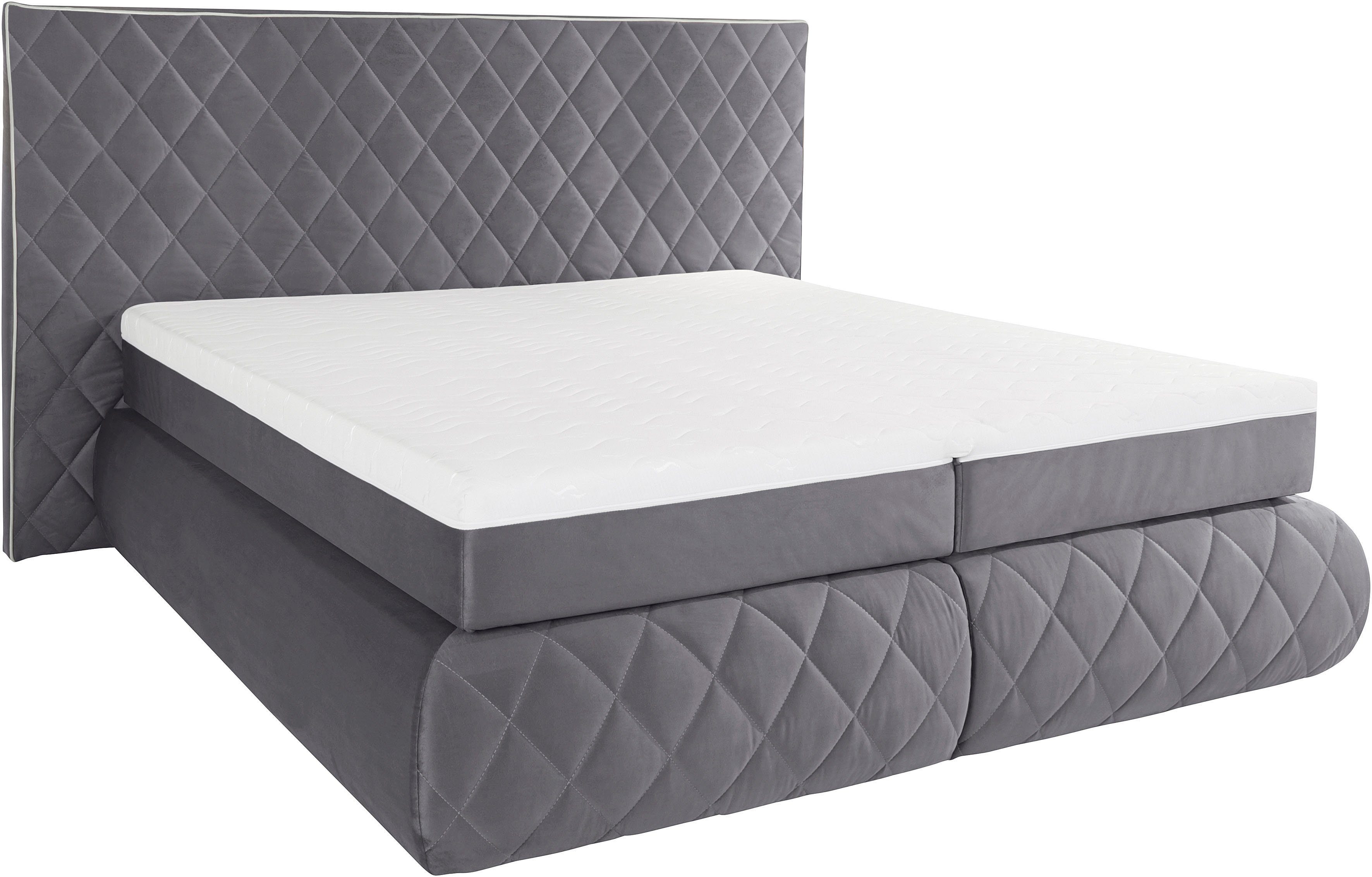 Places of Style Boxspring Alaric naar keuze met en zonder stralen, topmatras pocketvering