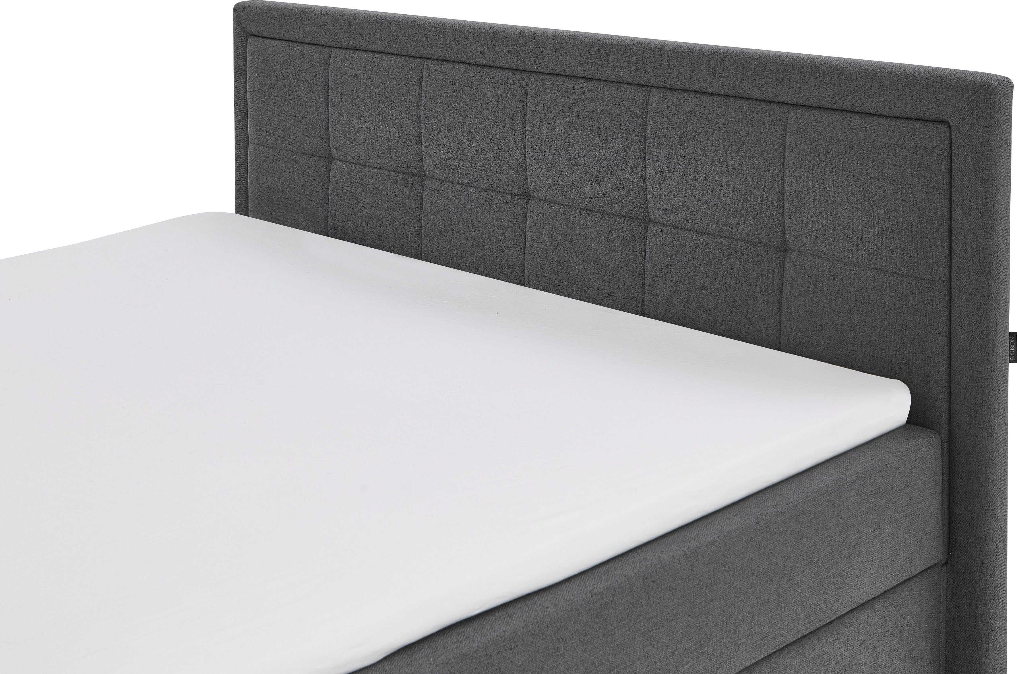 INOSIGN Boxspring Fergus met bedkist, incl. topmatras