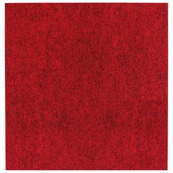 andiamo tapijttegel skandi naaldvilt 25 stuks (4 m²), zelfklevend, geschikt voor stoelwieltjes rood