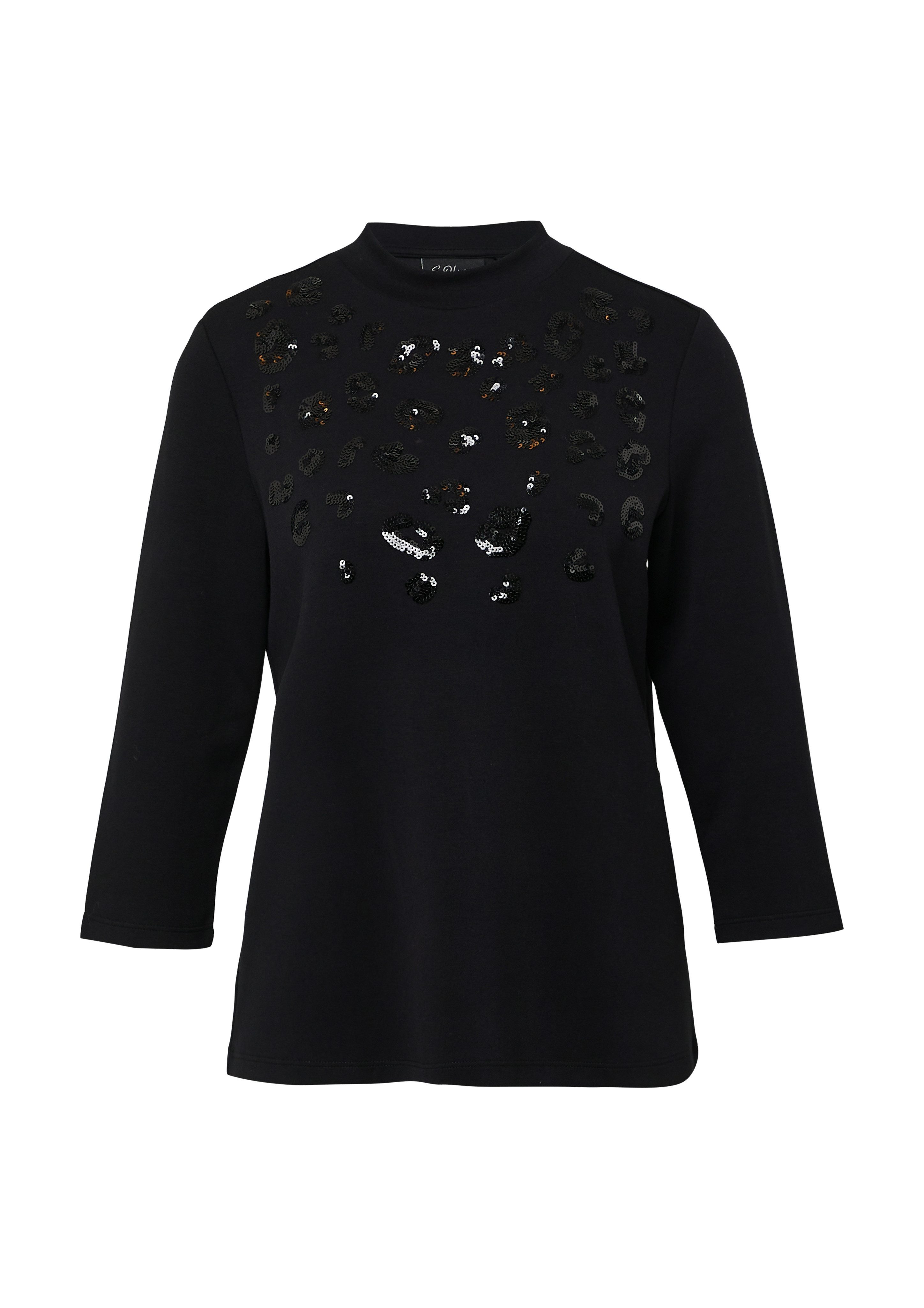 s.Oliver BLACK LABEL Shirt met 3/4 mouwen