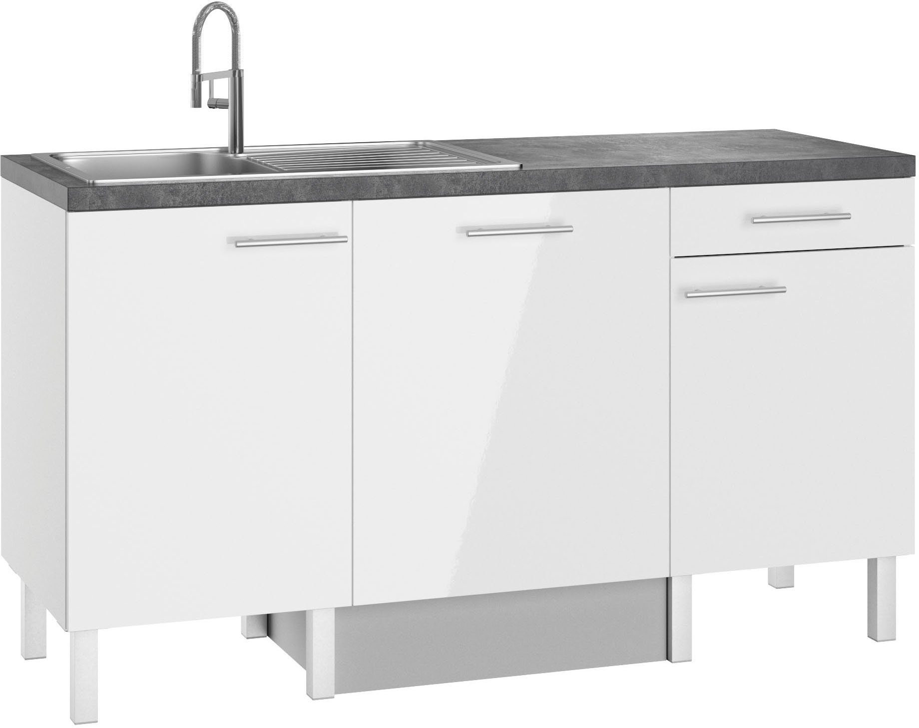 OPTIFIT Pantry keuken Lilly Breedte 160 cm, optioneel met elektrische apparaten