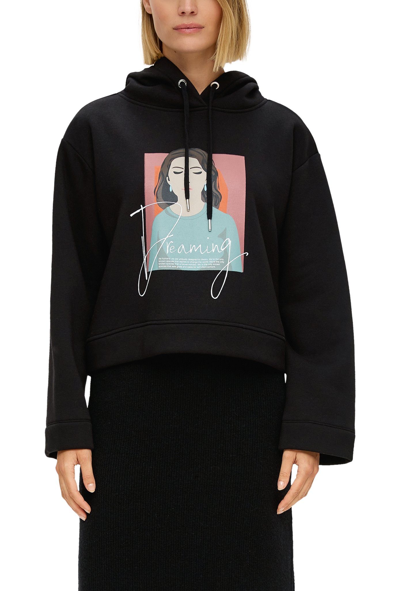 s.Oliver Sweatshirt met frontprint