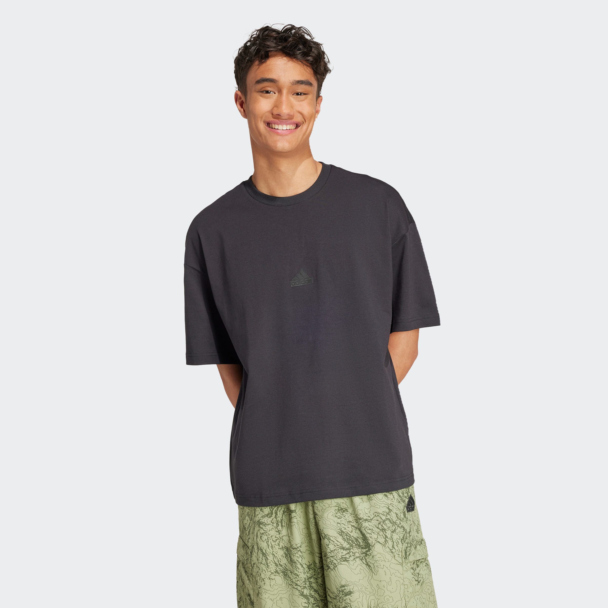 ADIDAS SPORTSWEAR T-shirt met labeldetail