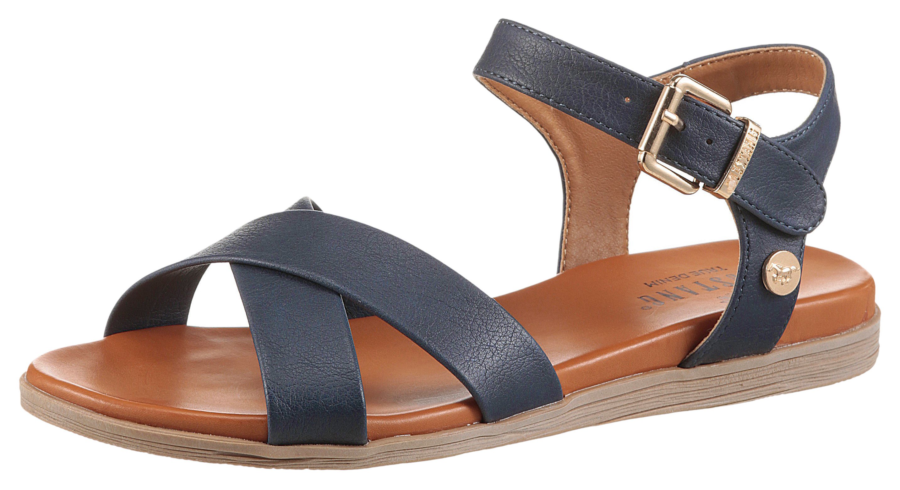 Mustang Shoes Sandalen , zomerschoen, sandaal, riemchensandaal, met brede bandjes