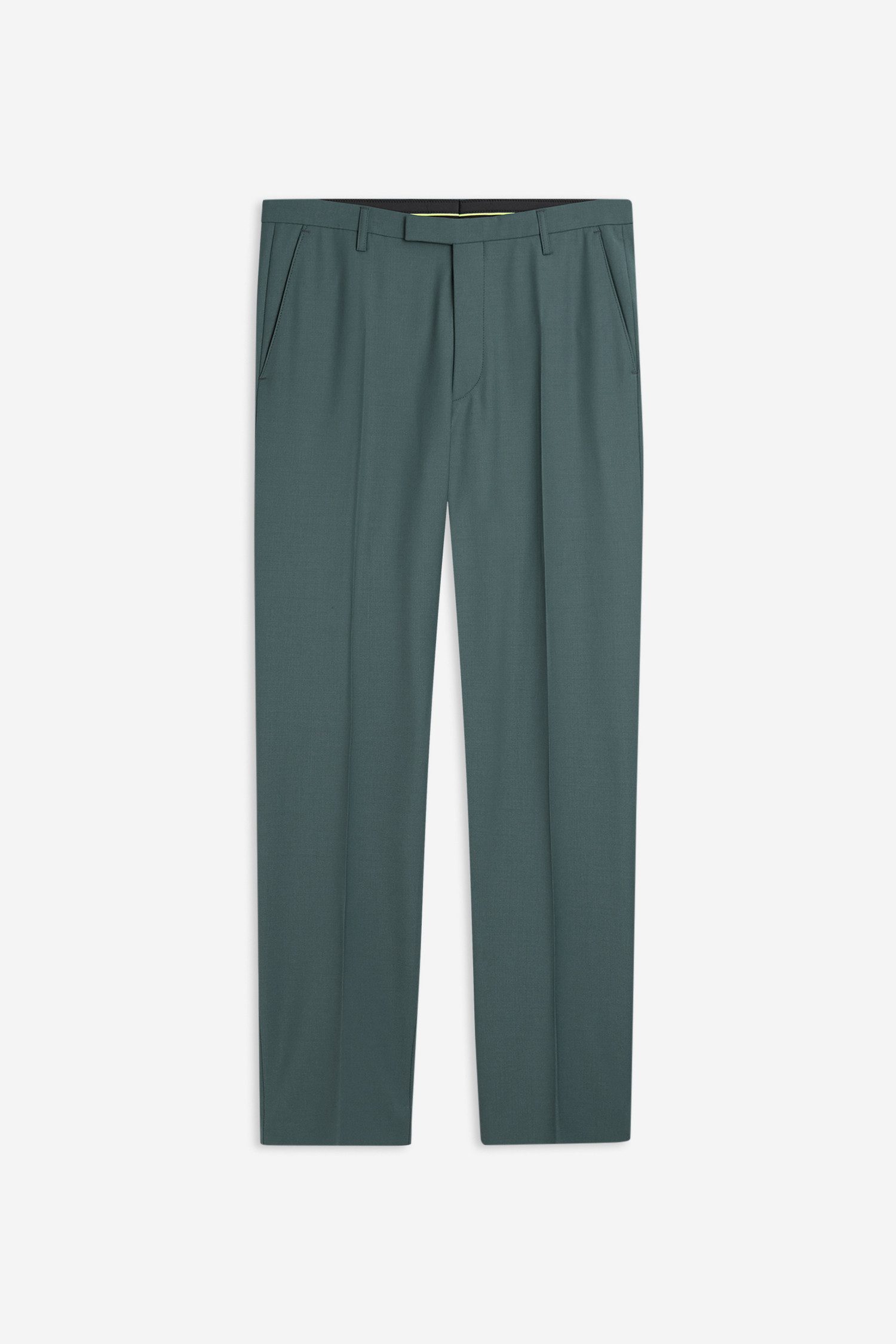 Cinque Pantalon met vouw CIMONOPOLI-H met gestempeld logo heren pantalons maat 52-smal groen