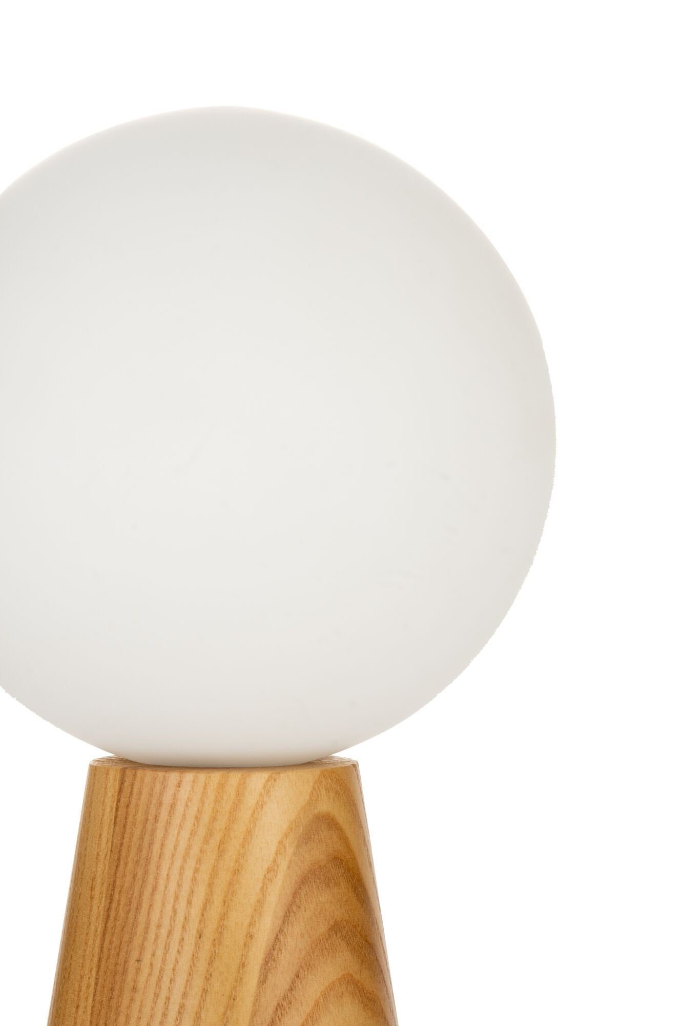 Pauleen Tafellamp Woody Soul glas/esdoornhout 230V max. 3,5W wit/hout natuur