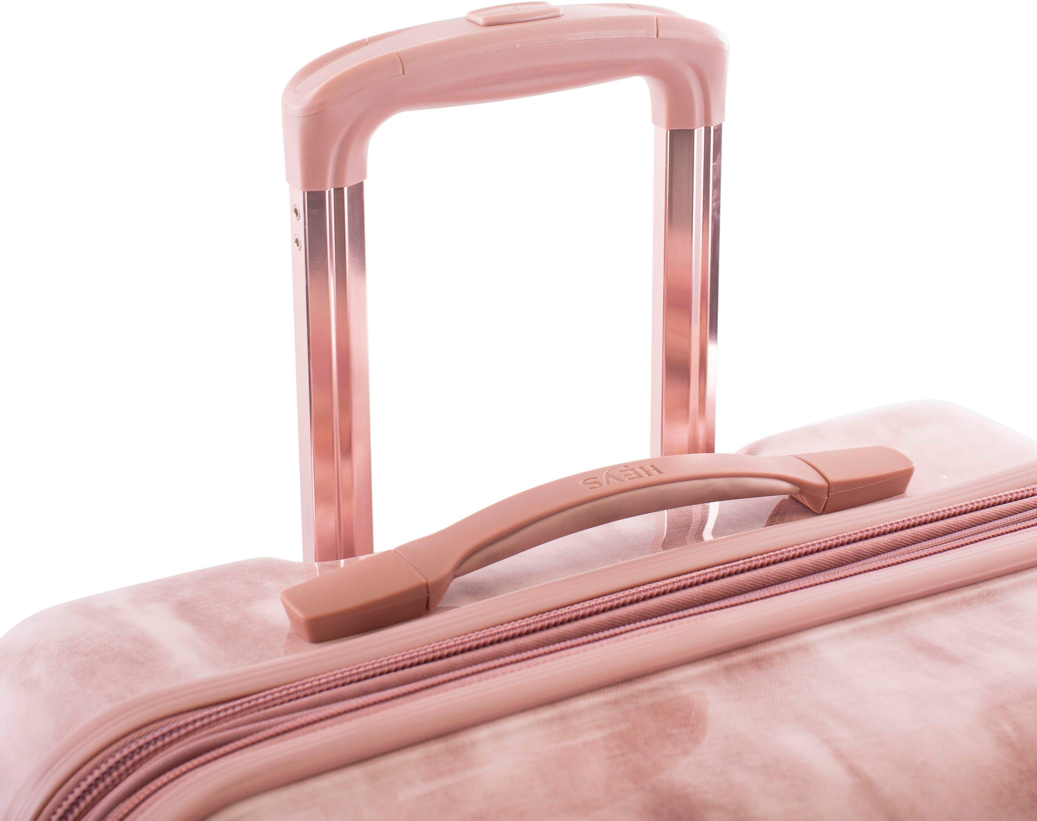 Heys Hardshell-trolley Tie-Dye pink, 66 cm Heys x Joachim Llambi reisbagage TSA-slot volumevergroting