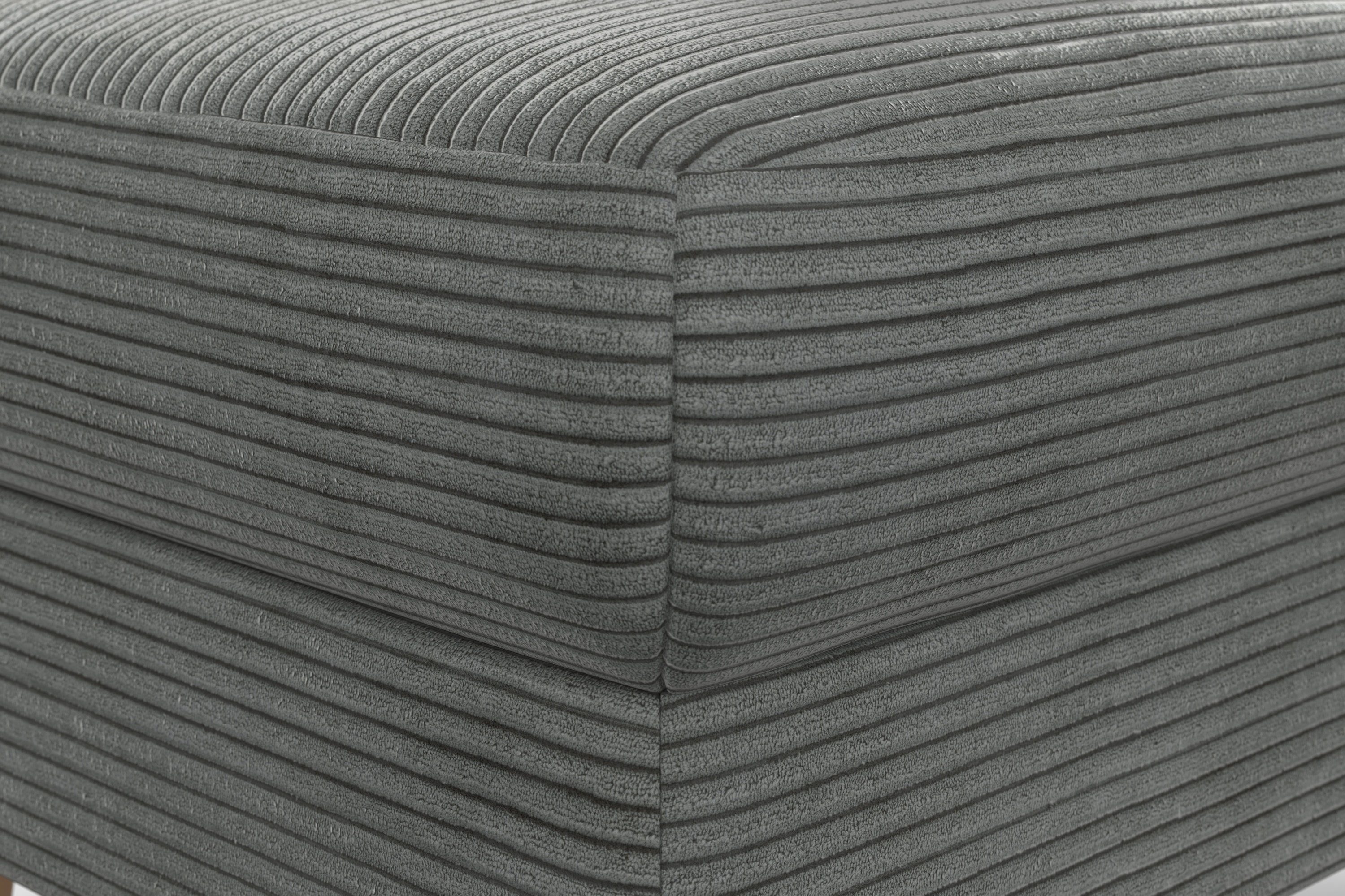 Home affaire Hocker Summer met bergruimte, cord-bekleding