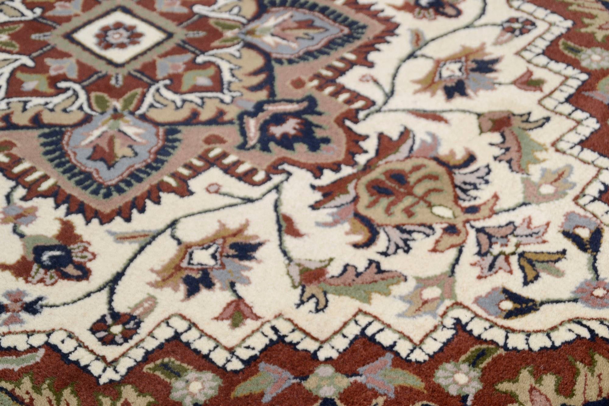 THEKO Wollen kleed Royal Heriz zuivere wol, oriënt-look, ideaal in de woonkamer & slaapkamer