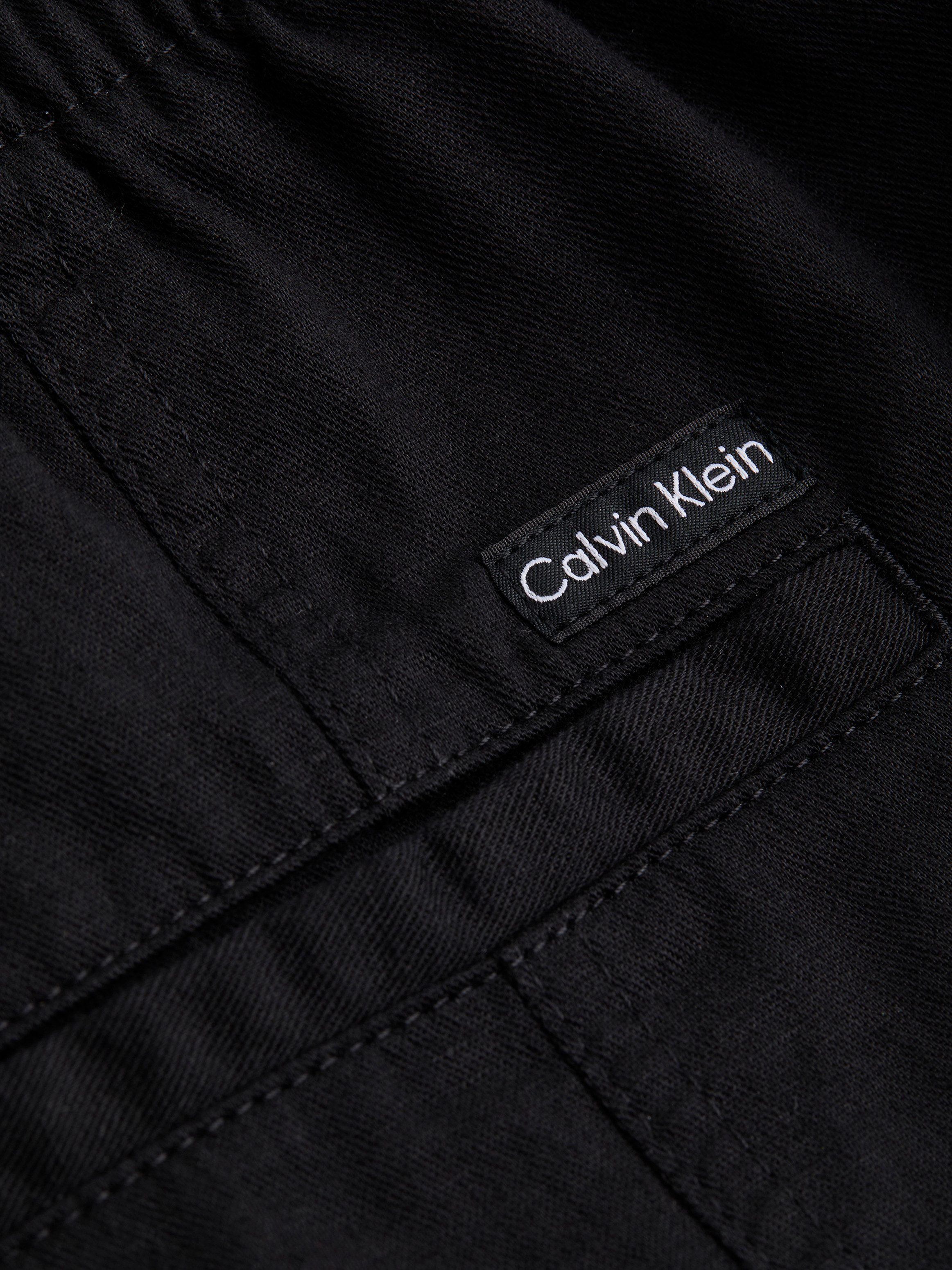Calvin Klein Linnen broek SOFT LINEN PANT