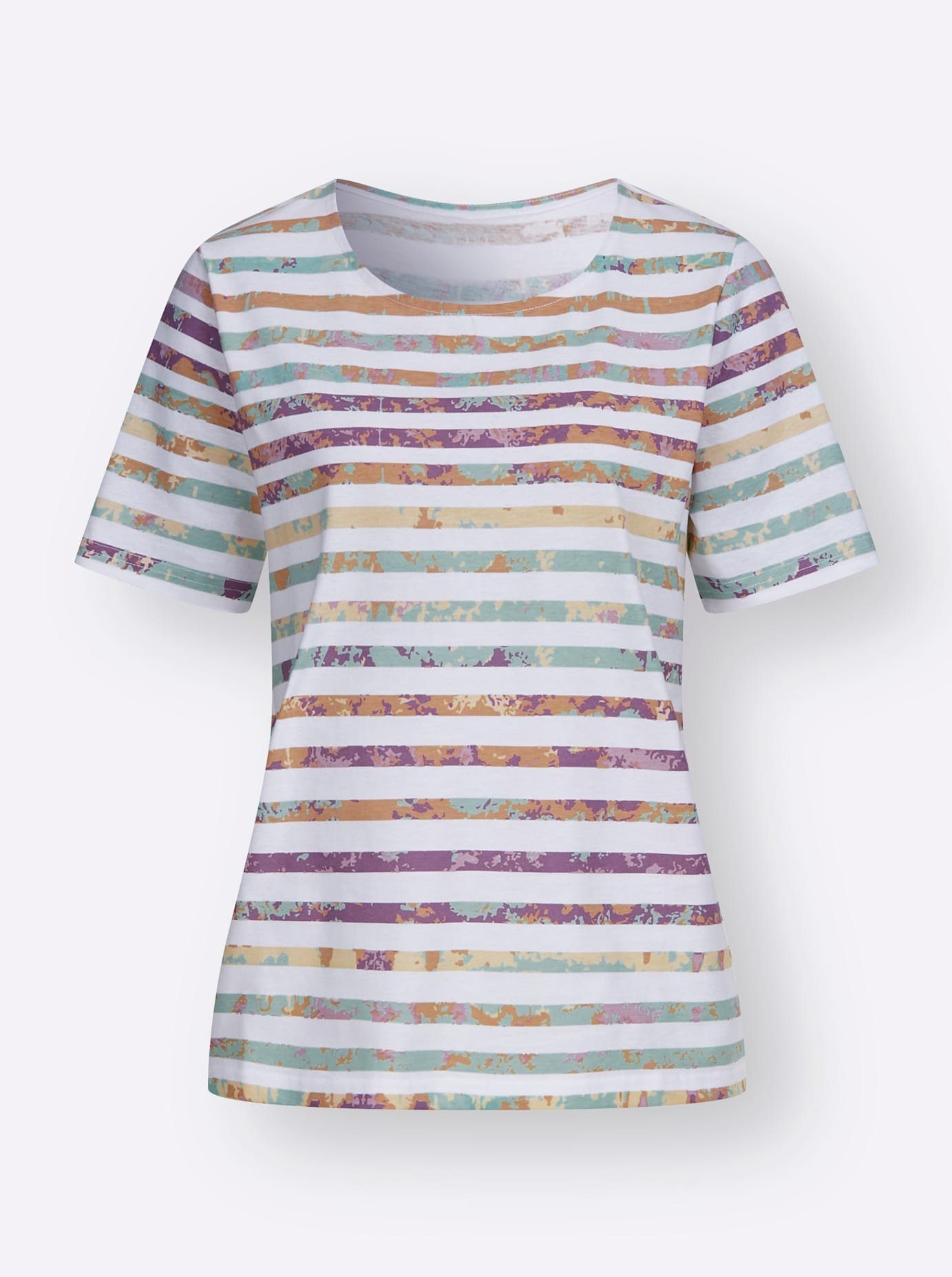 Classic Basics Shirt met print Shirt met ronde hals (1-delig)