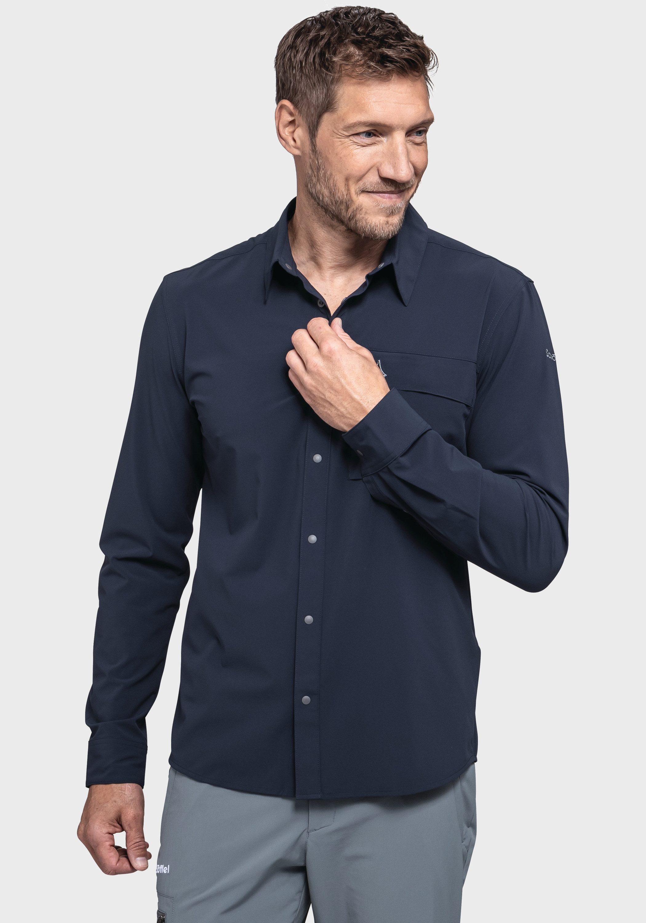 Schöffel Outdooroverhemd Hiking Shirt Style Dunajec MNS