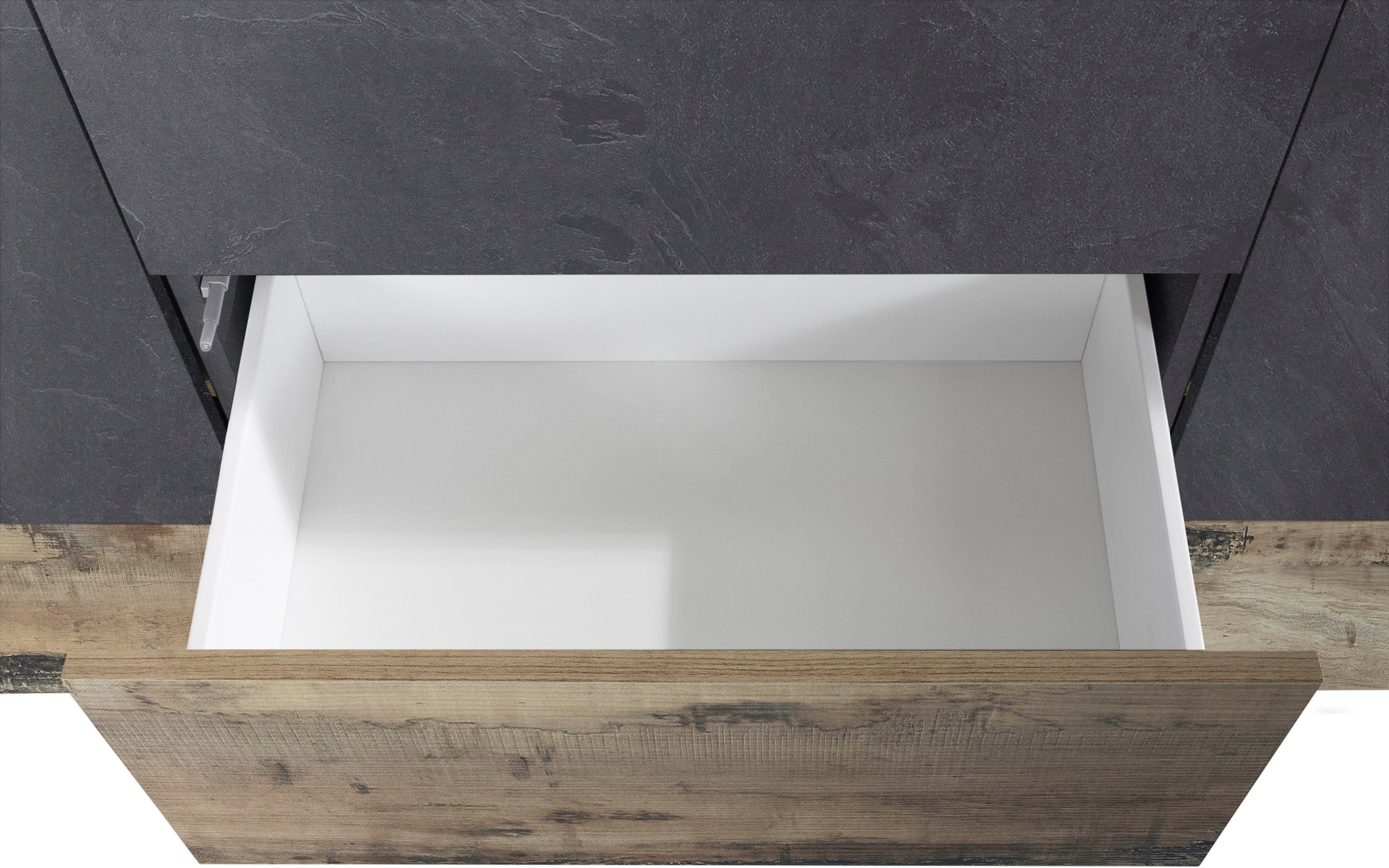 INOSIGN Dressoir ALIEN commode, kast, dressoir met 4 deuren en 3 lades