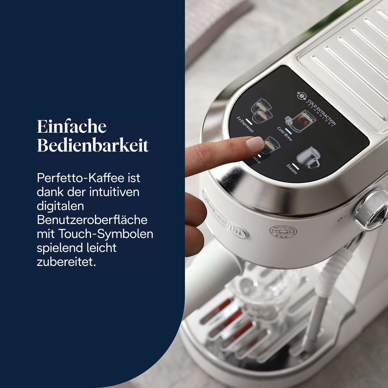 De'Longhi Espressomachine DEDICA DUO EC890.M