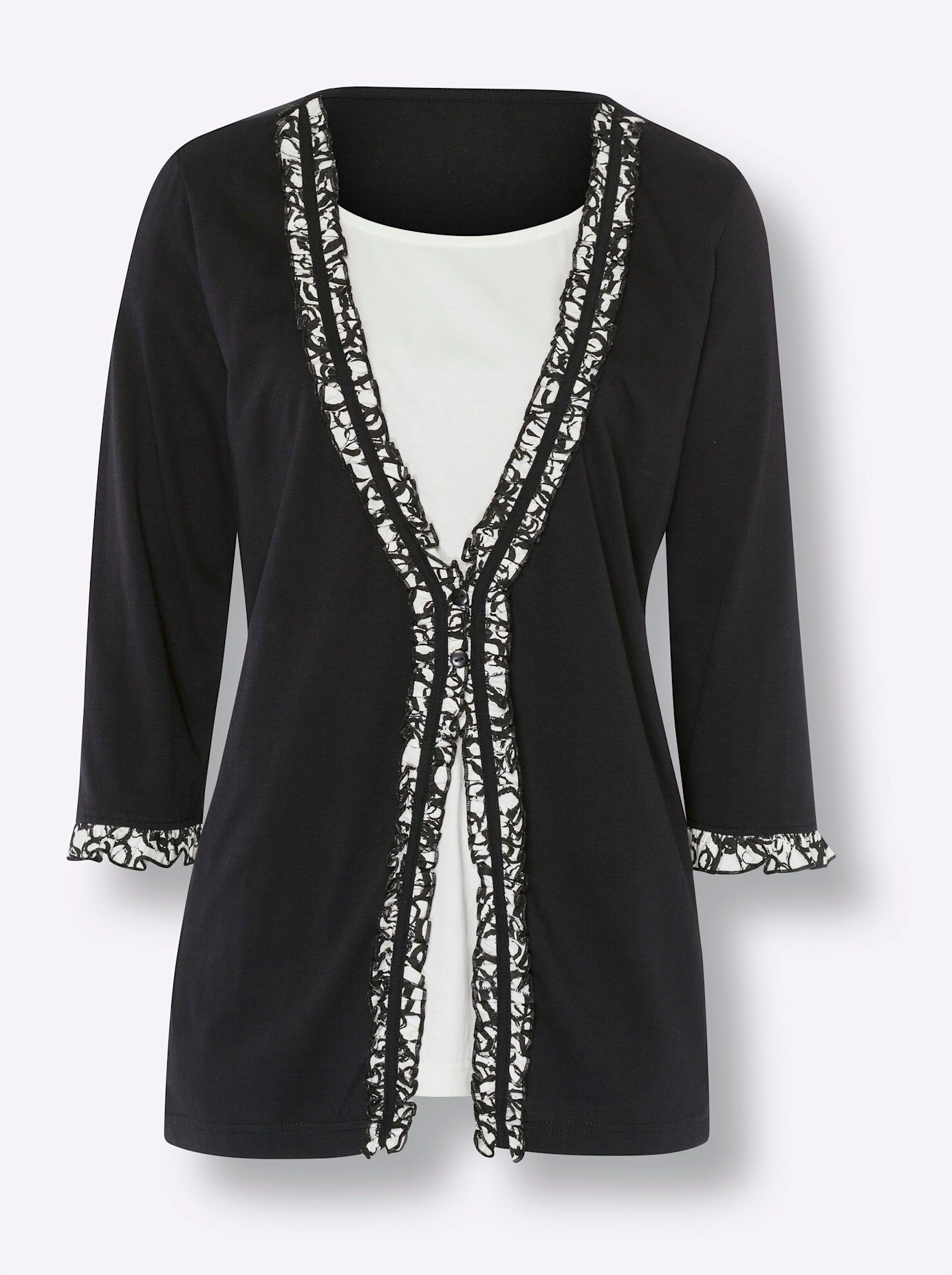 Classic Basics 2-in-1-shirt (1-delig)