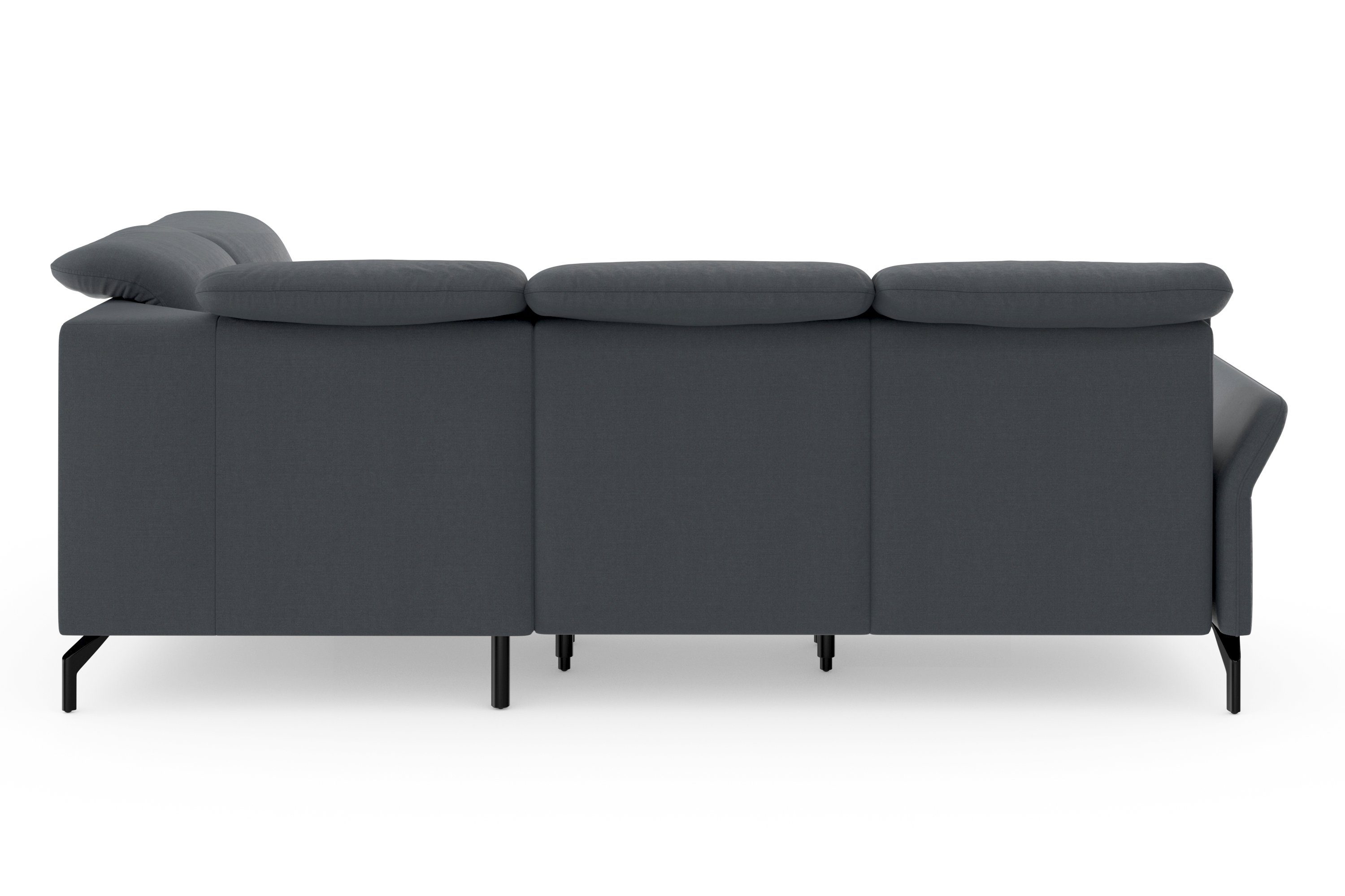 sit&more Hoekbank Fashion L-vorm naar keuze met verstelbare hoofdsteun en uittrekzitting, motorisch