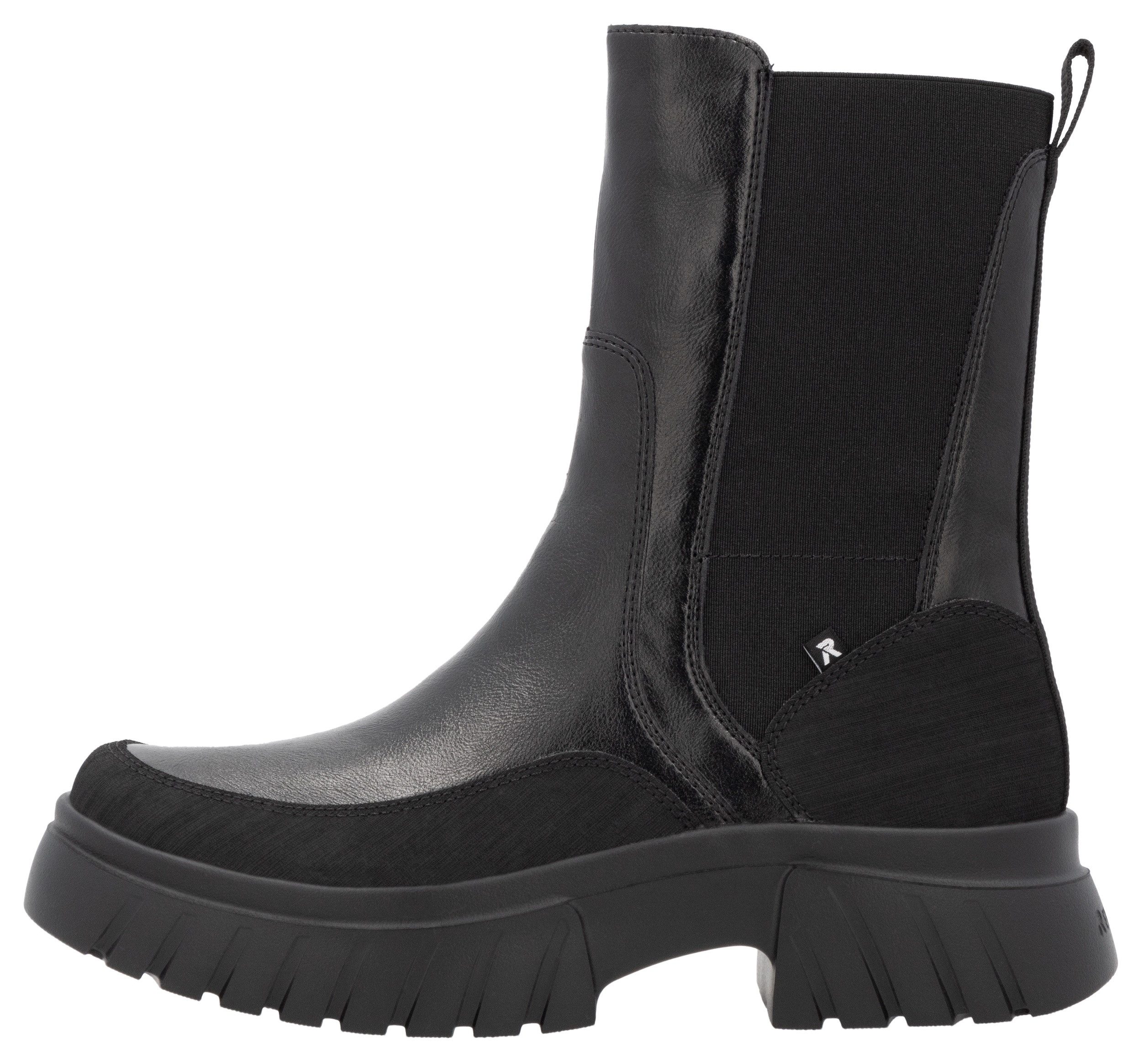 Rieker EVOLUTION Chelsea-boots instaplaarzen, enkellaarsjes met praktische binnenrits