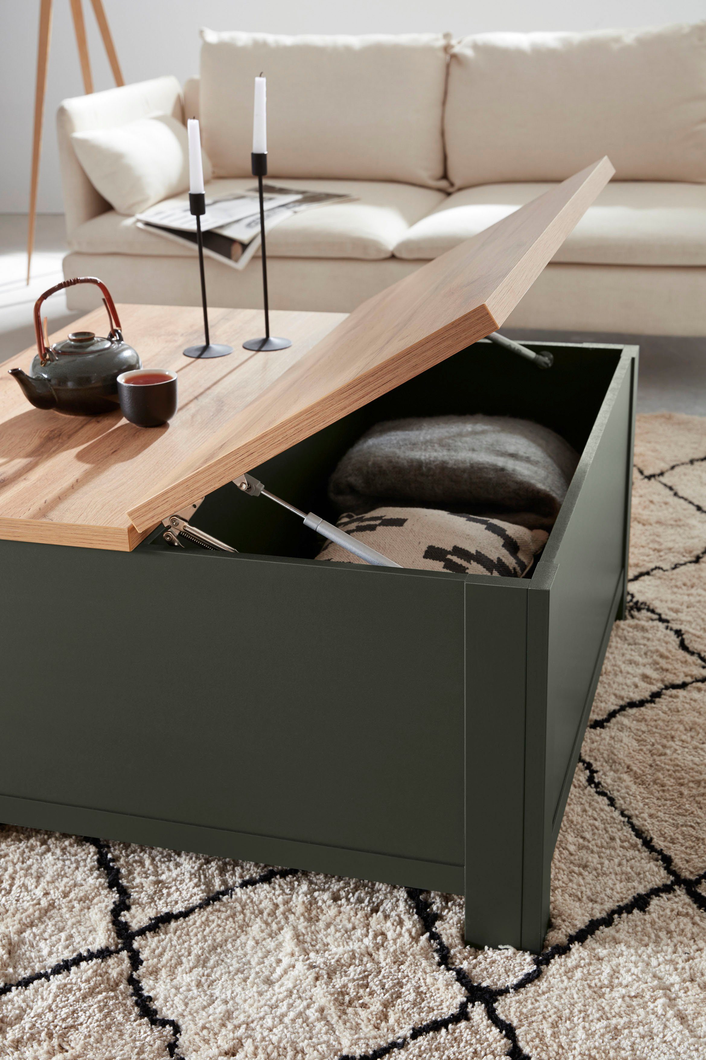 Home affaire Salontafel CAMBRIDGE Breedte ca. 93 cm