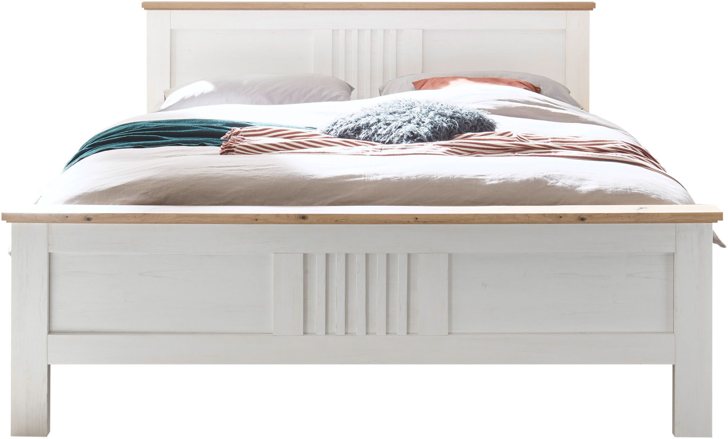 Schlafkontor Bedframe Trient Landhuisstijl, bed naar keuze in 2 afmetingen
