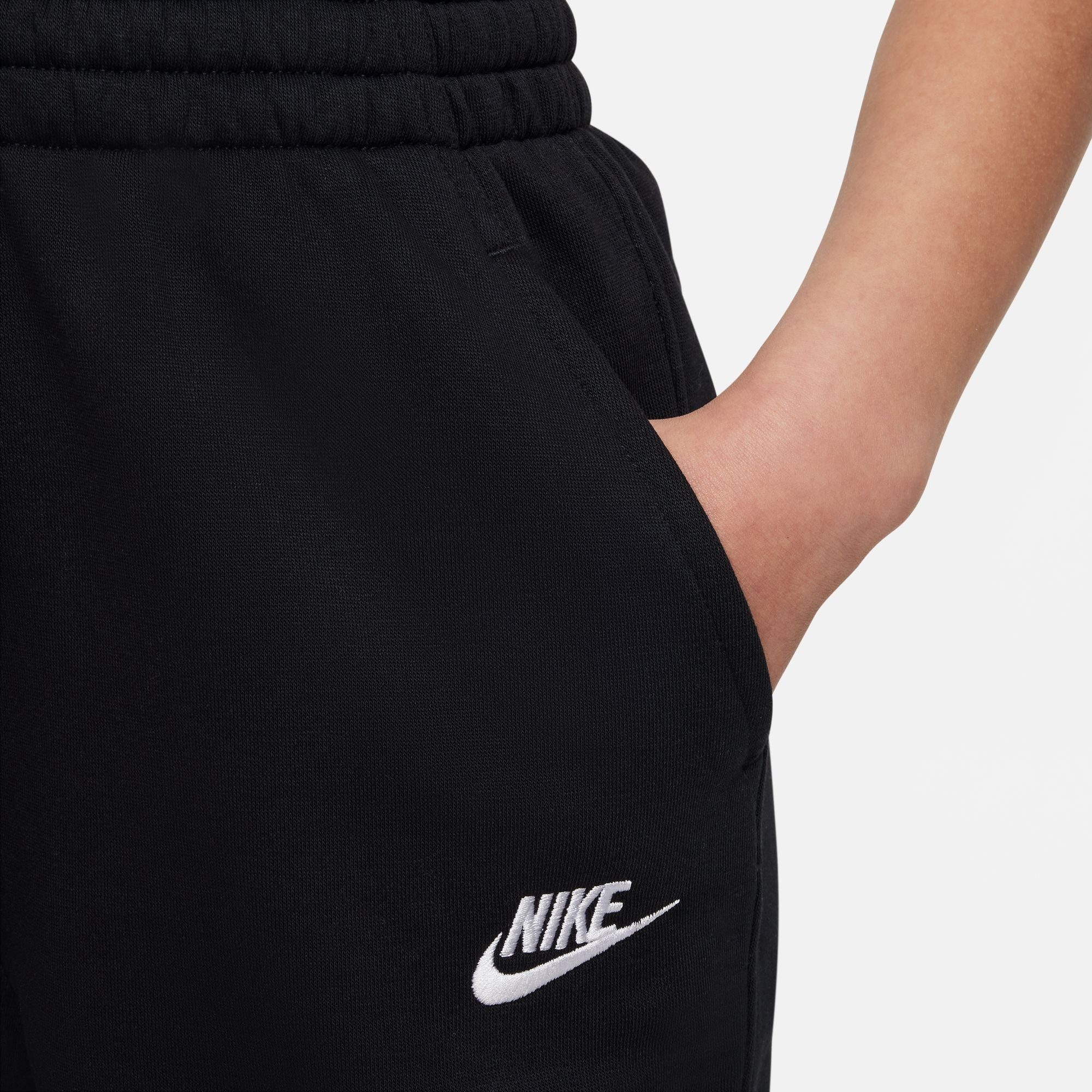 Nike Sportswear Joggingbroek CLUB FLEECE BIG KIDS' (GIRLS') HIGH-WAISTED FITTED PANTS