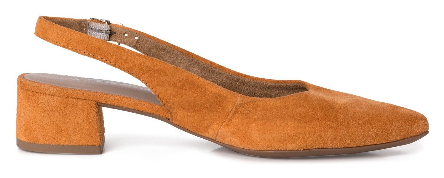 Tamaris Slingback pumps , blokhak, avondschoen, zomerschoen met verstelbare riem