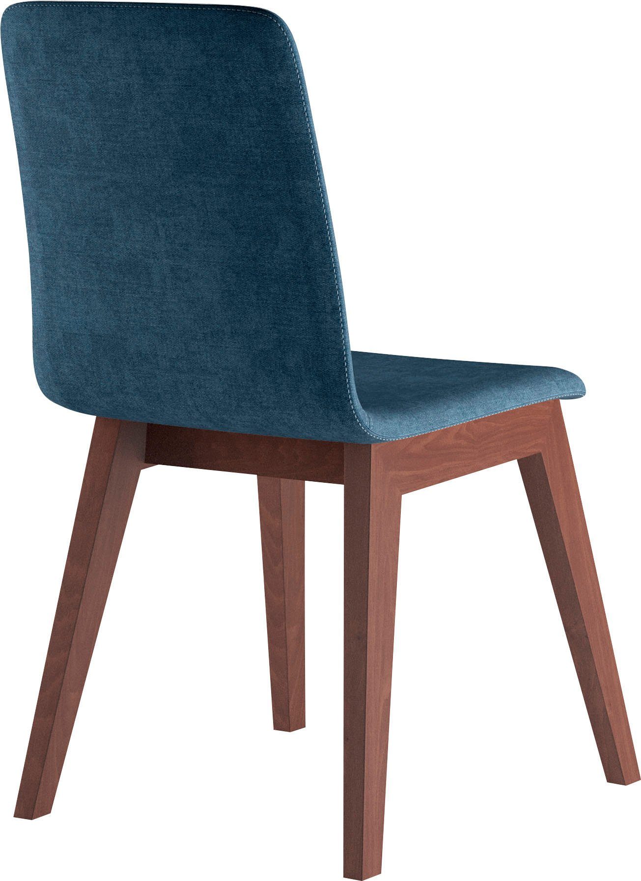 INOSIGN Stoel Sandy met verschillende stoelpootkleuren en kleurvarianten, zithoogte 47 cm (2 stuks)