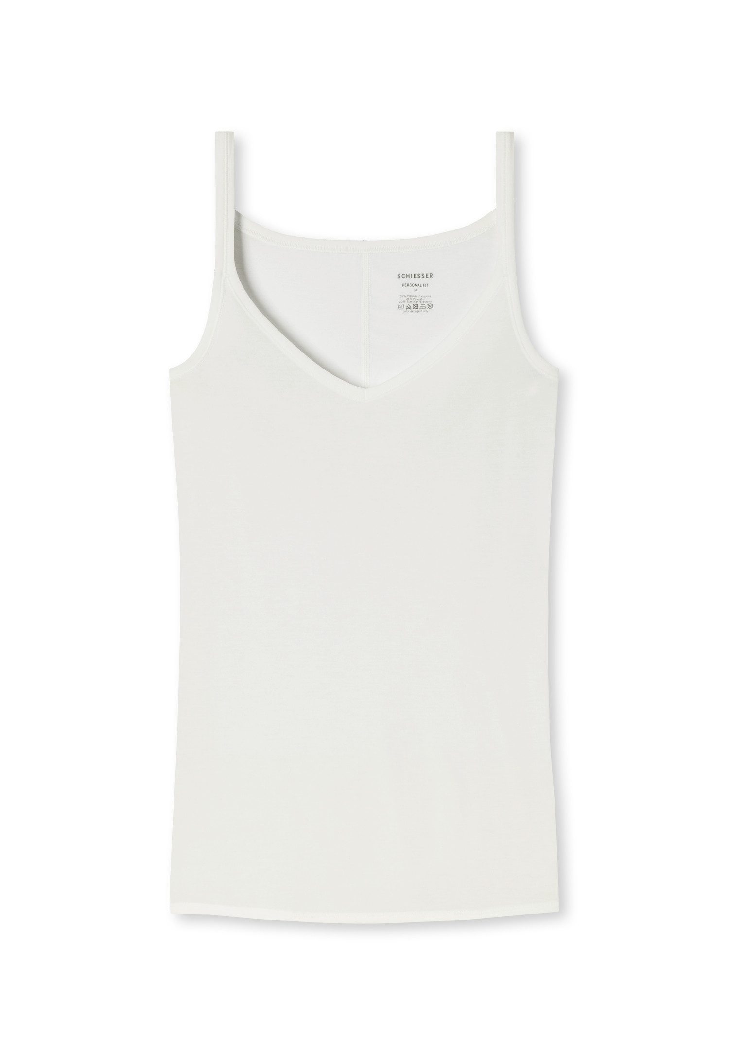 Schiesser Top met spaghettibandjes Personal Fit