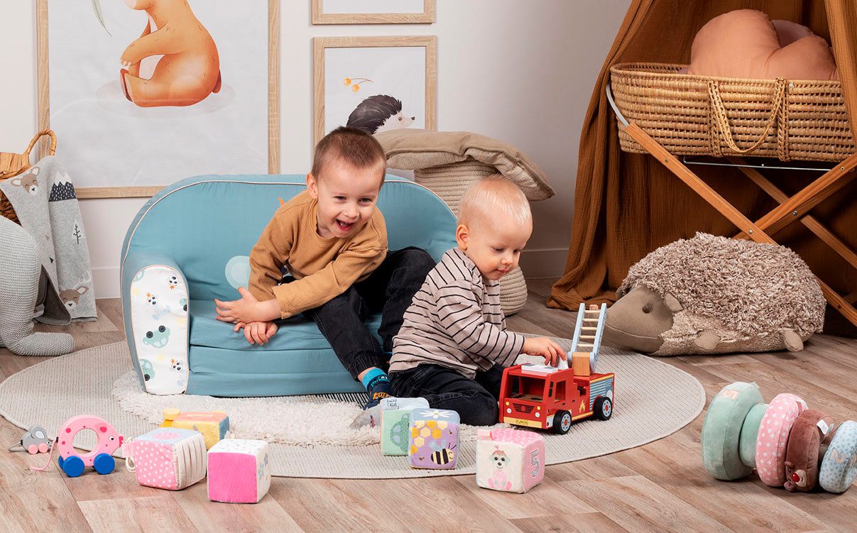 Knorrtoys® Bank Baby Treflik voor kinderen, made in europe