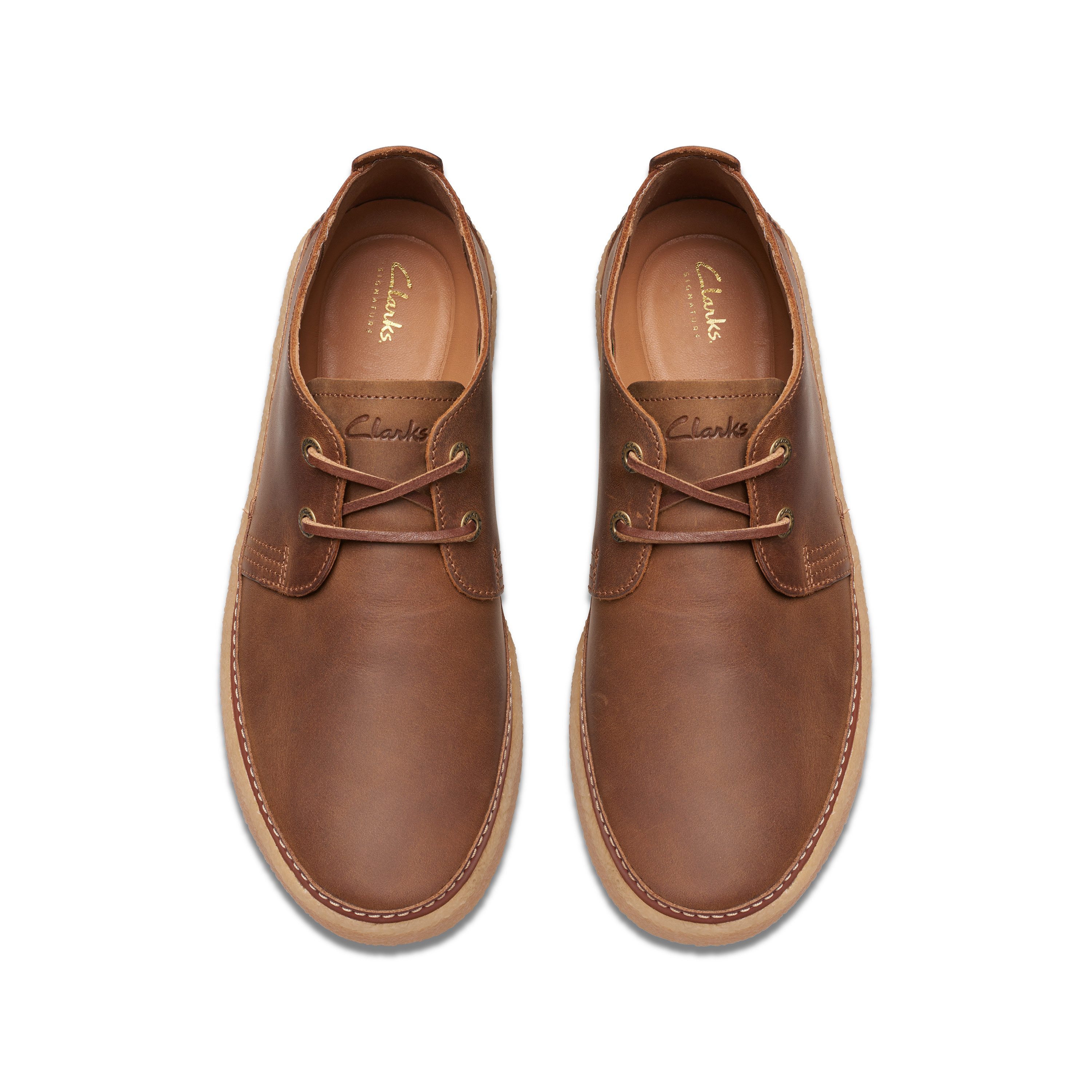 Clarks Veterschoenen Clarkwood Low , veterschoenen, zakelijke schoen met opvallende veters