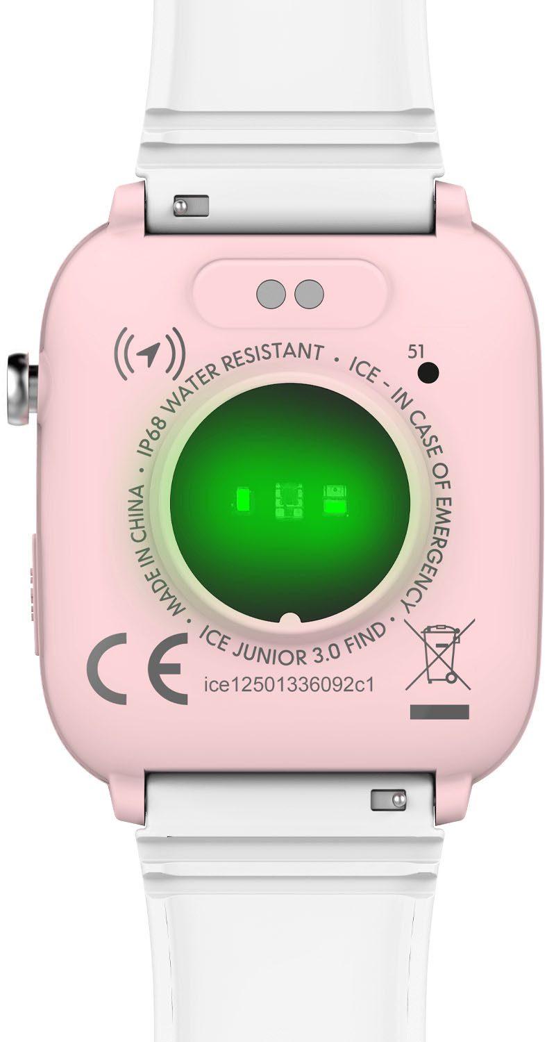 ice-watch Smartwatch ICE smart junior 3.0 - Find My - 1.75 Armbandhorloge, kinderenhorloge, siliconen armband, Bluetooth, cadeau-idee, digitaal