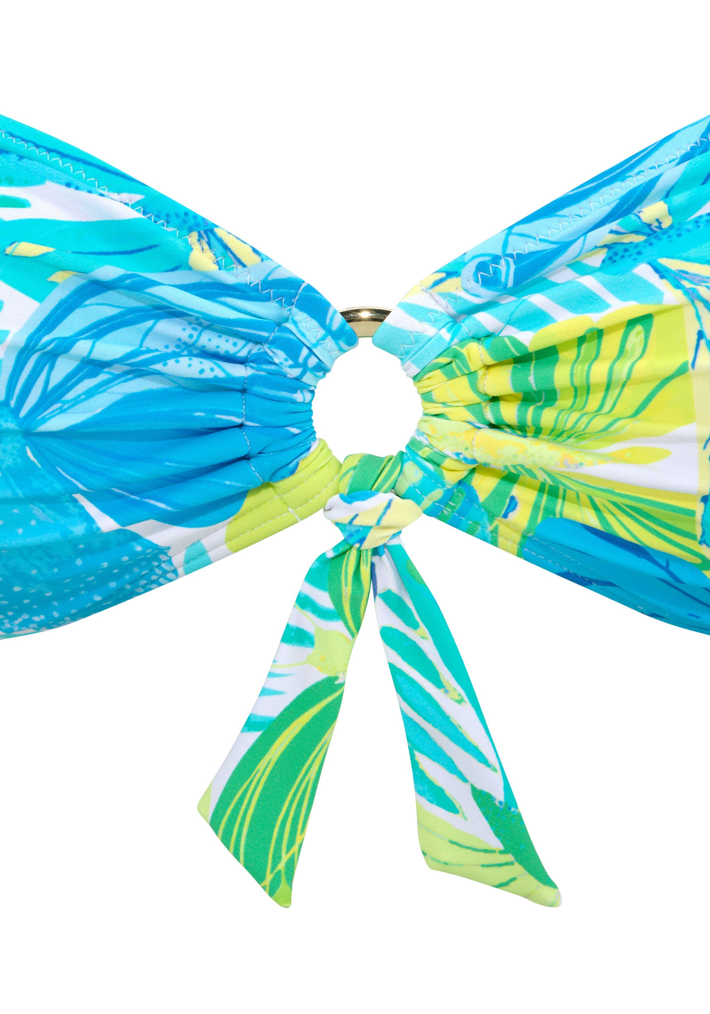 Sunseeker Bandeau-bikinitop met sierring