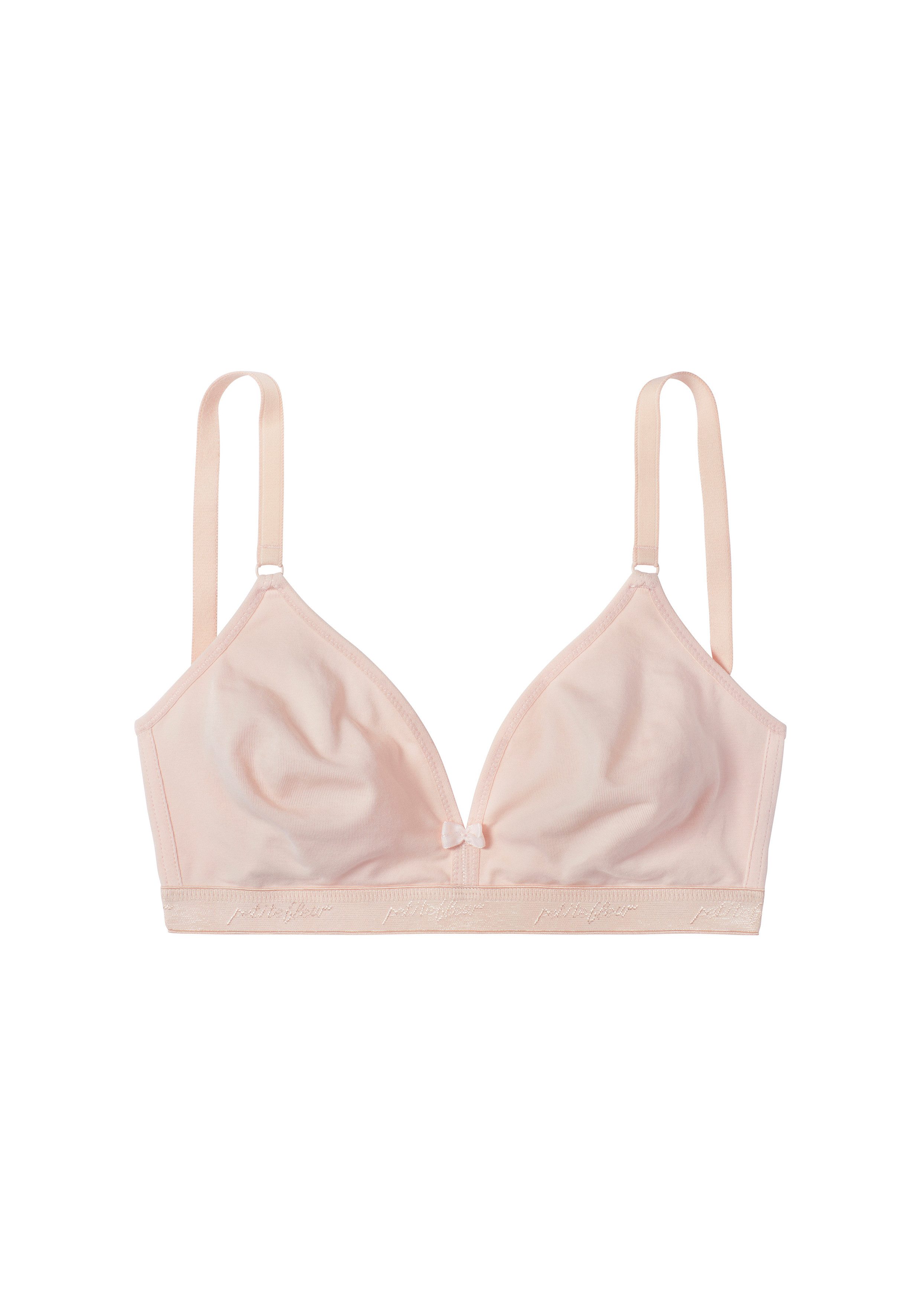 Petite fleur Soft-bh zonder beugel in aantrekkelijke 3-pack van katoen, basic (Set van 3)