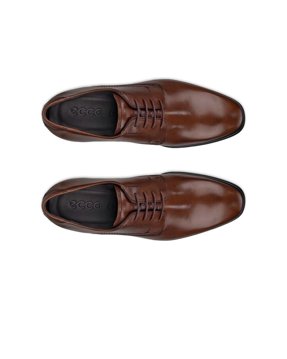 Ecco Veterschoenen Melbourne met zijnaad, vrijetijdsschoen, lage schoen, veterschoen