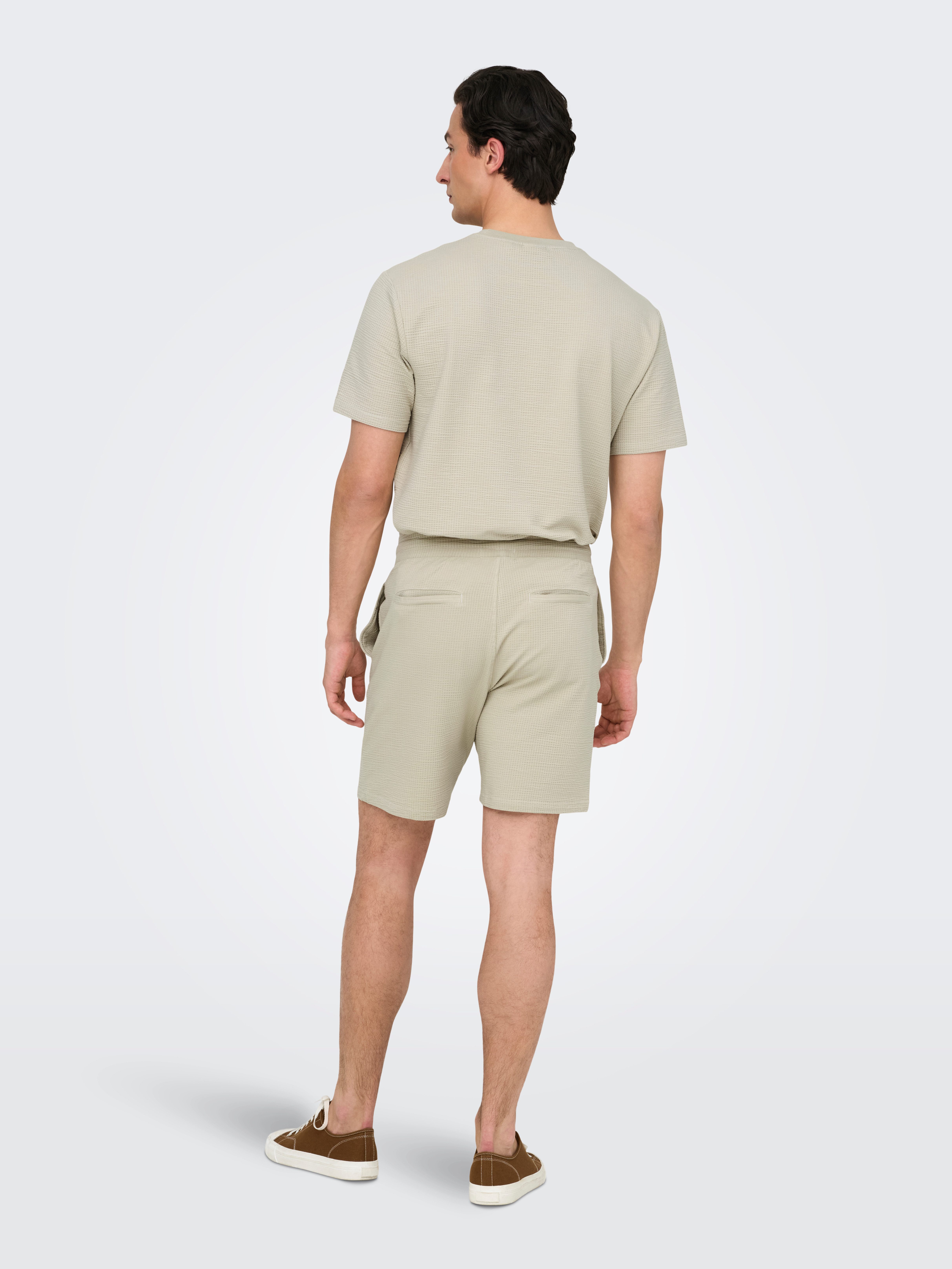 ONLY & SONS Short ONSKIAN LIFE REG SEERSUCKER SHORTS NOOS