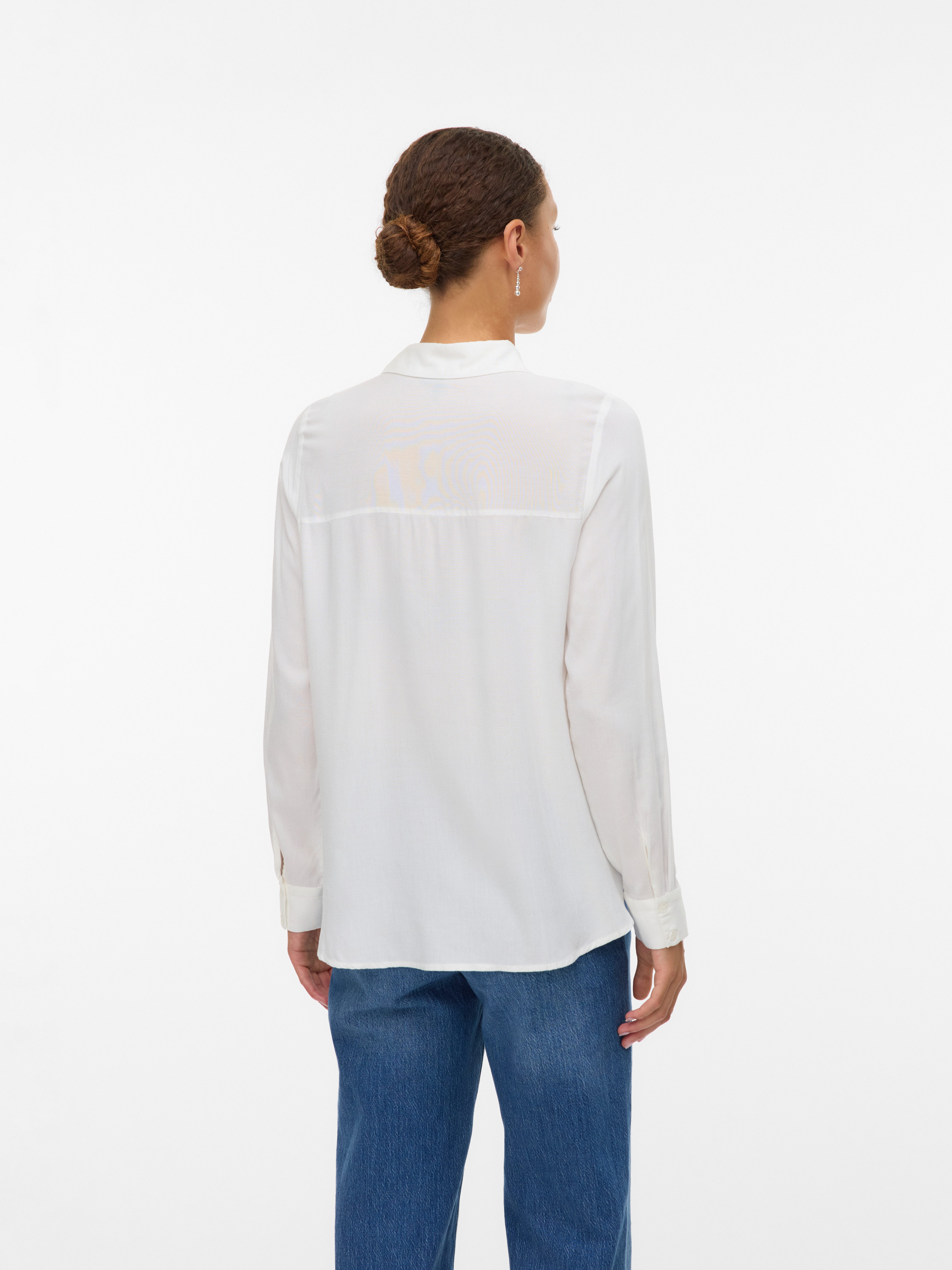Vero Moda Overhemdblouse VMBUMPY L/S BASIC SHIRT WVN GA NOOS