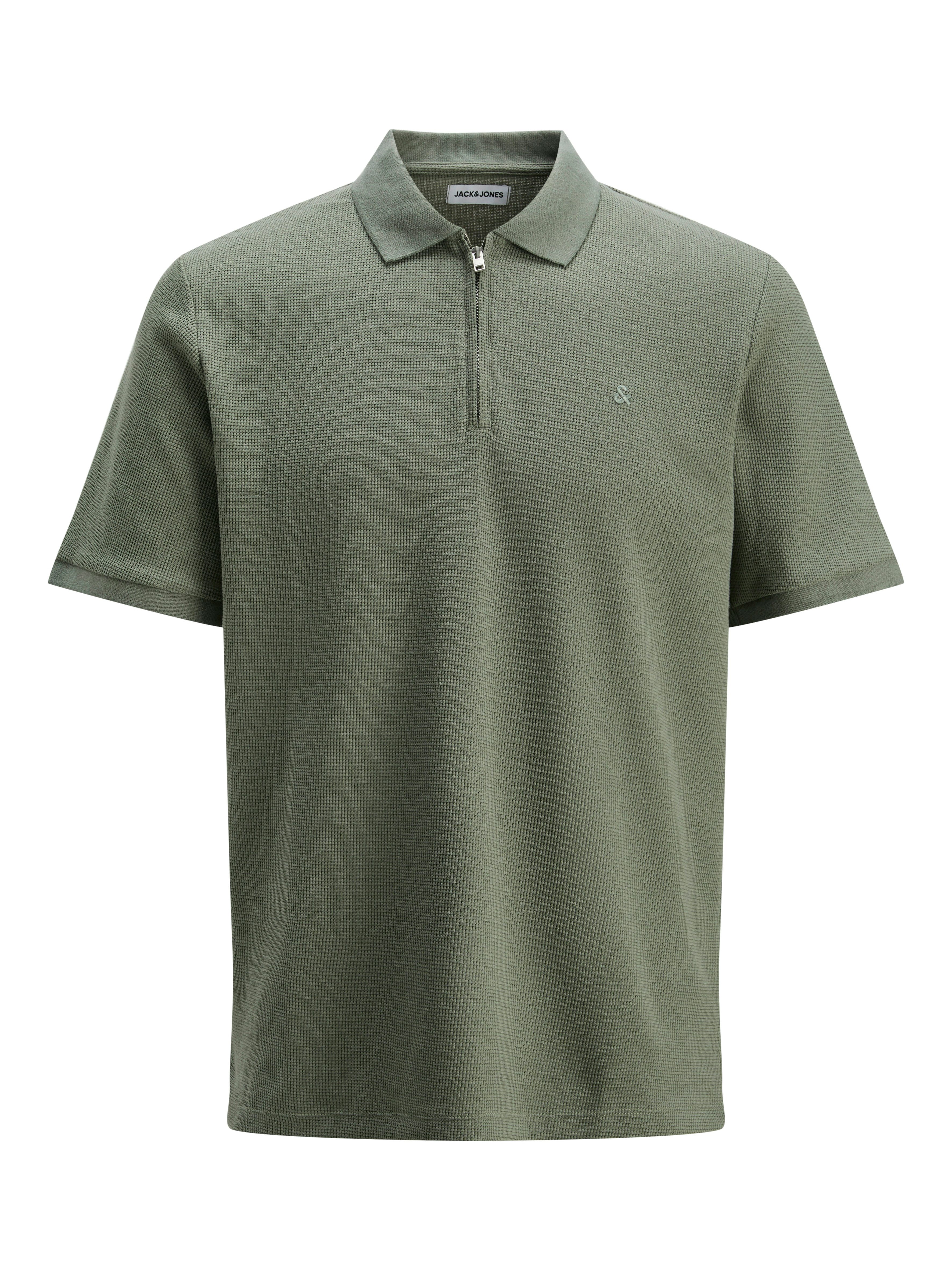 Jack & Jones Poloshirt JJEAUSTIN ZIP POLO SS NOOS