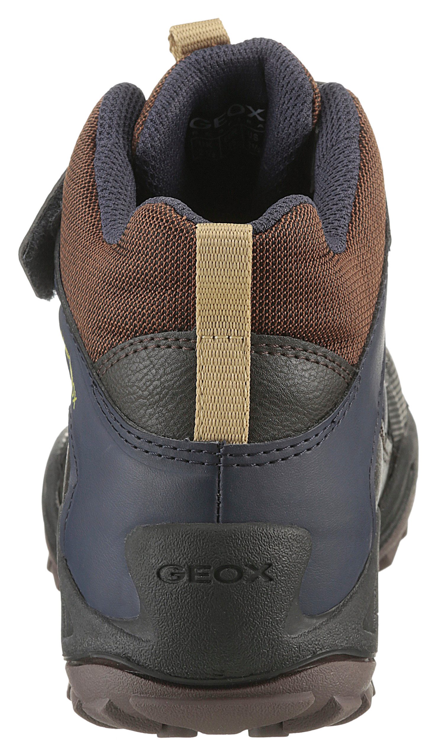 Geox Winterlaarzen J NEW SAVAGE BOY B ABX Trekkinglaarzen, winterlaarzen, kinderschoen met warme voering