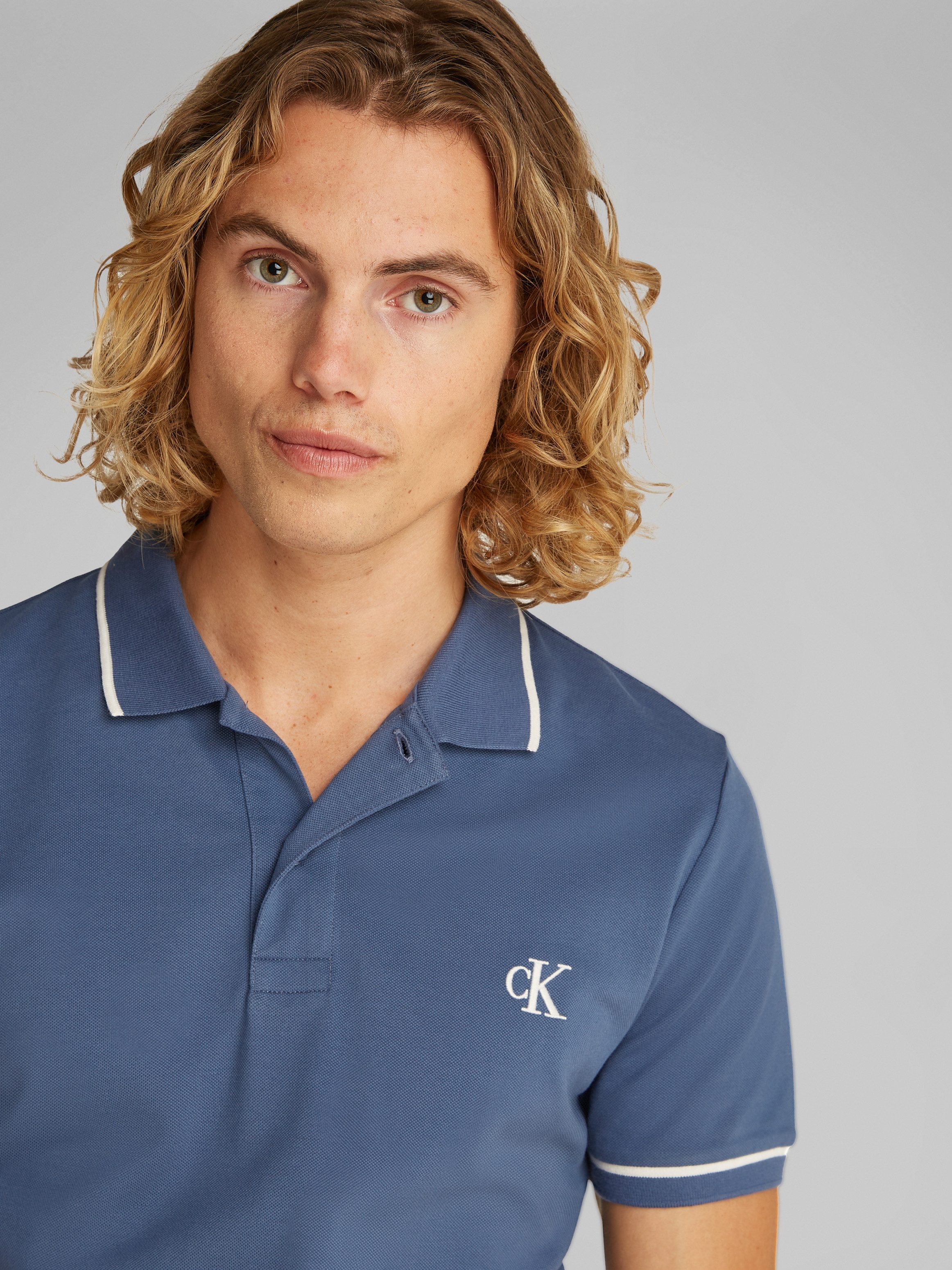 Calvin Klein Poloshirt TIPPING SLIM POLO