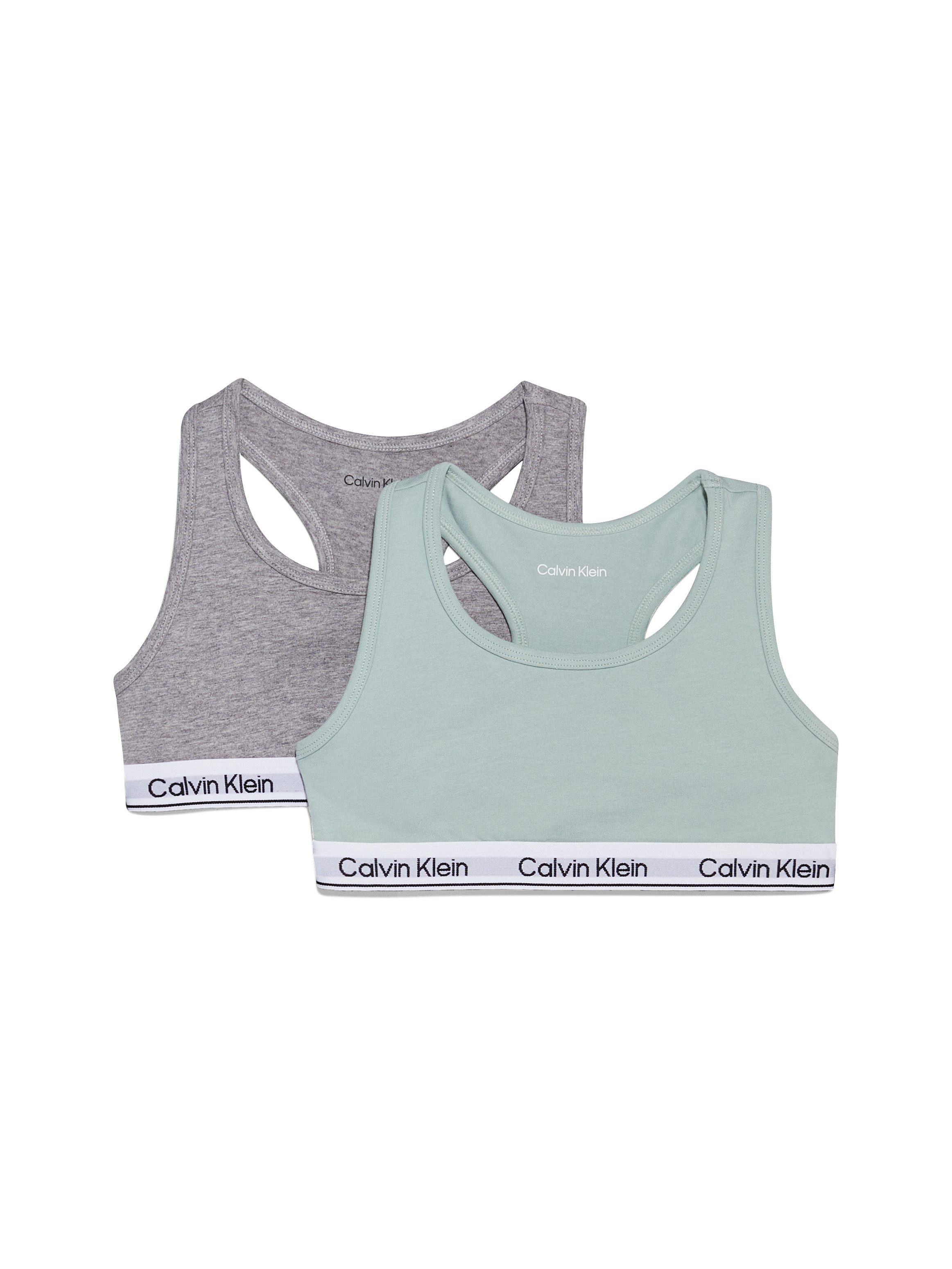 Calvin Klein Bralette 2PK BRALETTE voor kinderen tot 16 jaar, met racerback (set, 2-delig)