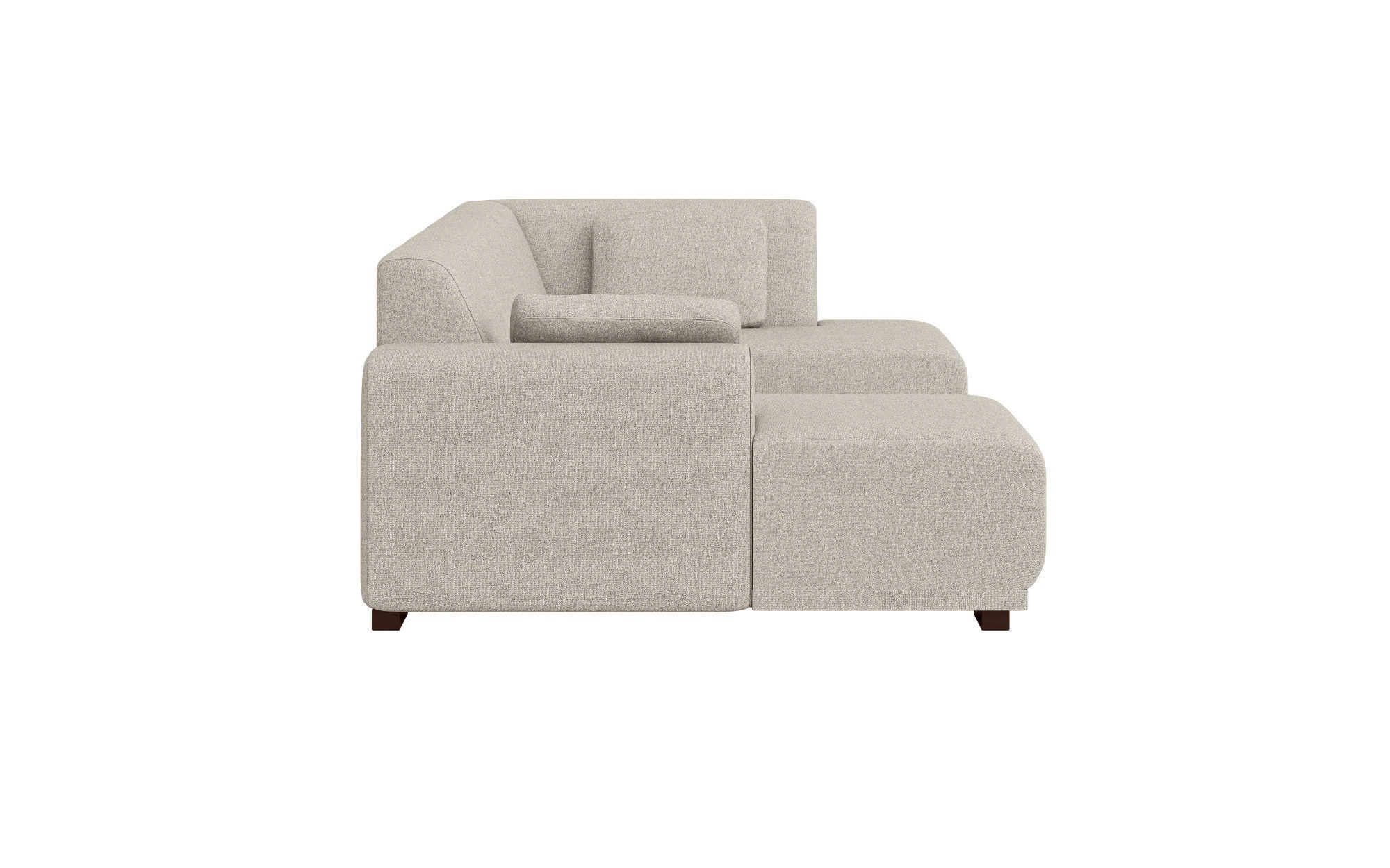 Home affaire Zithoek BORNHOLM U-vorm met chaise longue rechts/links, B/D/H: 300/162/85 cm U-vorm met golvende ondervering, chaise longue rechts of links bestelbaar