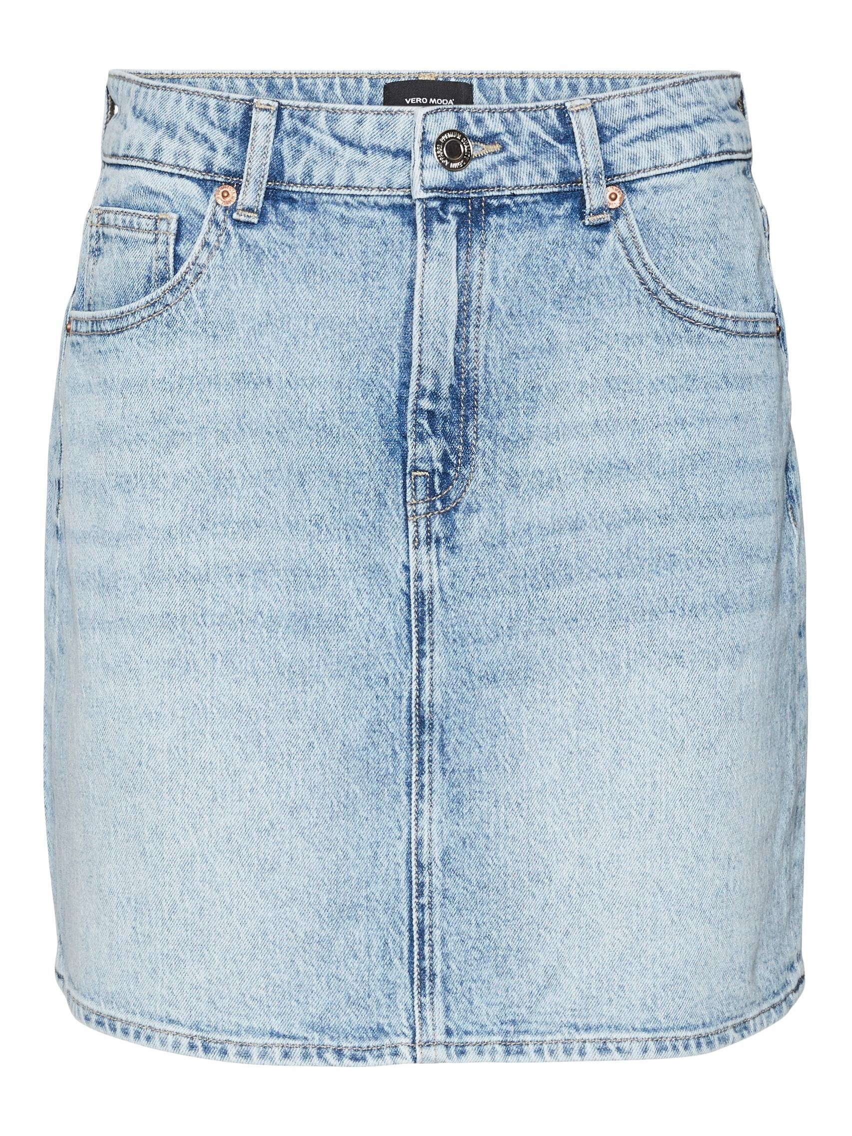 Vero Moda Jeans rok VMTESSA HR SHORT DNM SKIRT MIX GA NOOS