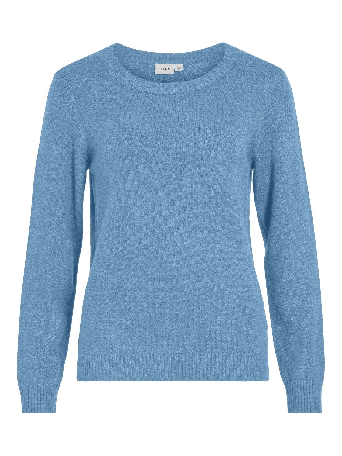 Vila Trui met ronde hals VIRIL O-NECK L/S KNIT TOP - NOOS