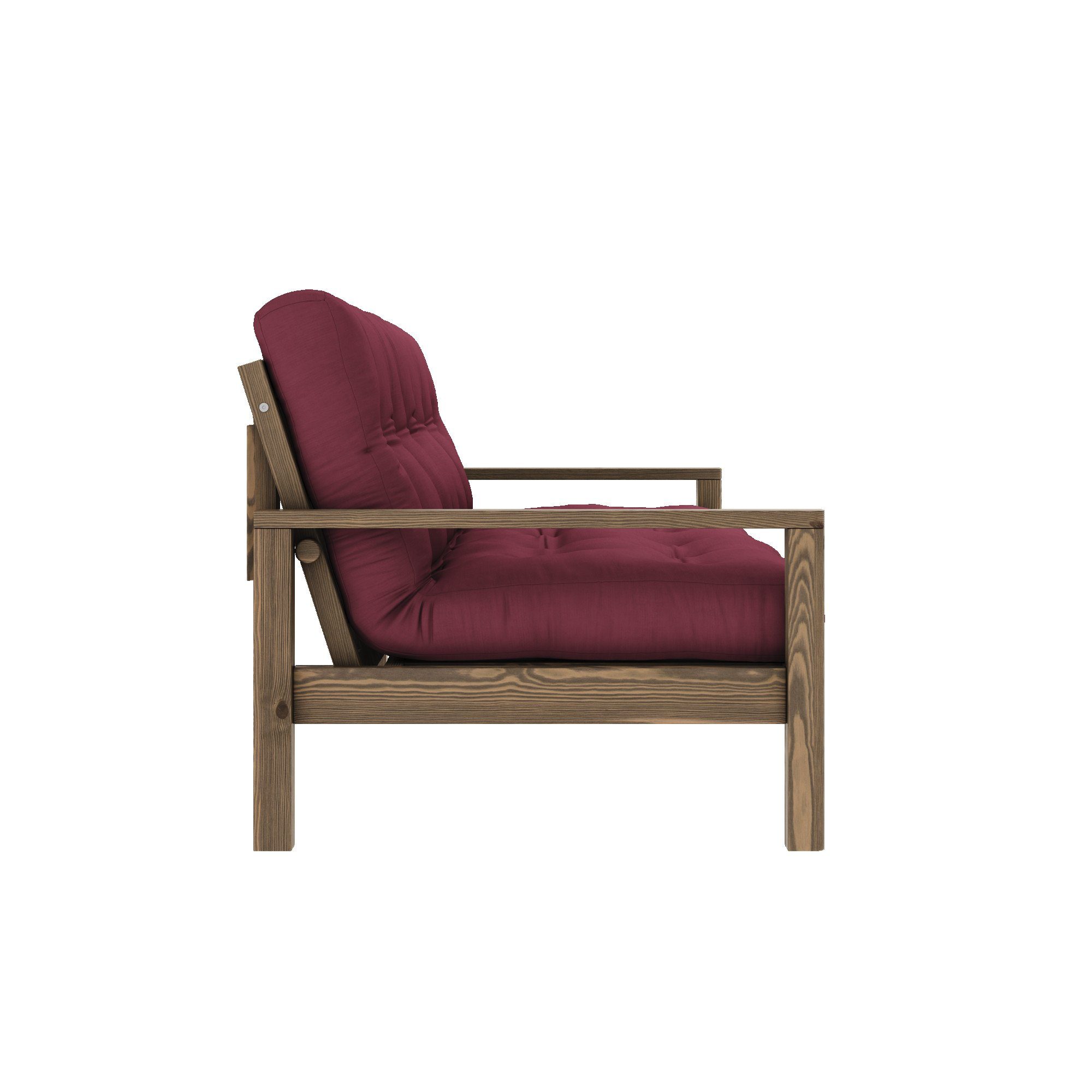 Karup Slaapbank Knob met futonmatras, verschillende kleuren, fsc®-gecertificeerd, dennenhout